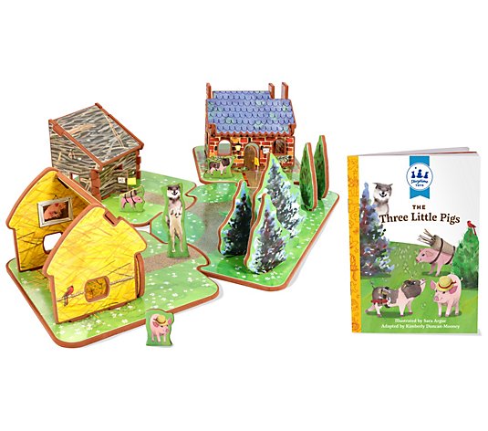 Storytime Toys Book and 3D Play Set