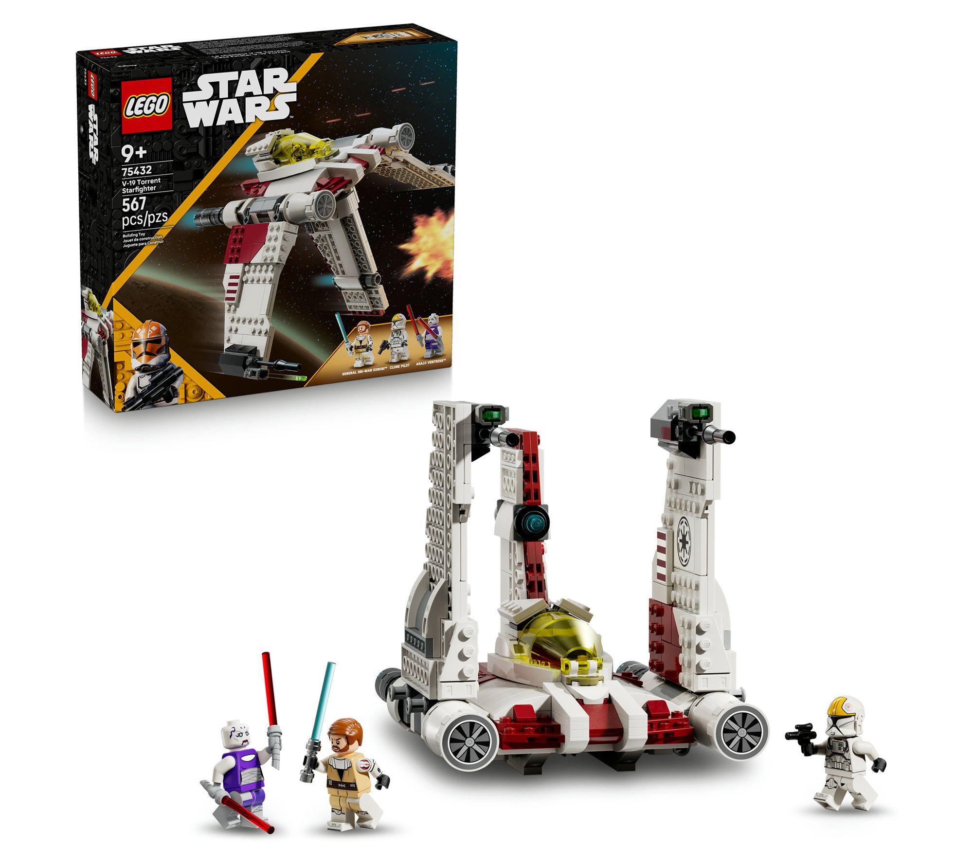 LEGO Star Wars: The Clone Wars V-19 Torrent Starfighter Set 75