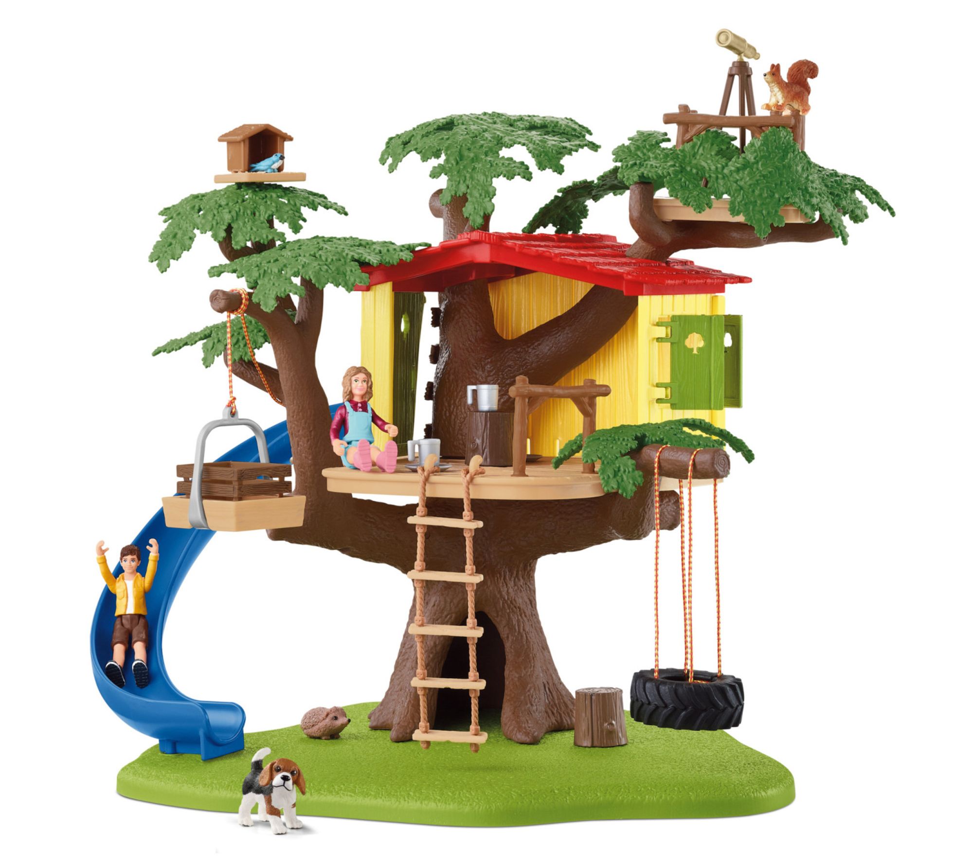 Schleich Farm World: Adventure Tree House - 28Piece Playset
