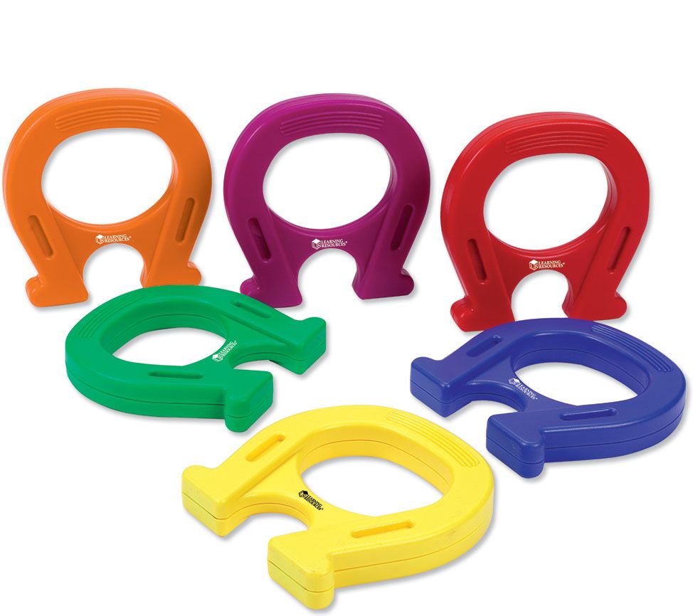 5" Horseshoe-Shaped Mighty Magnets by LearningResources