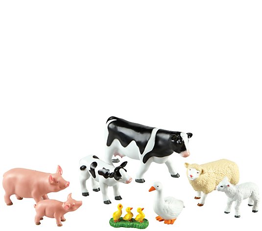 Learning Resources Jumbo Farm Animals, Mommas and Babies 
