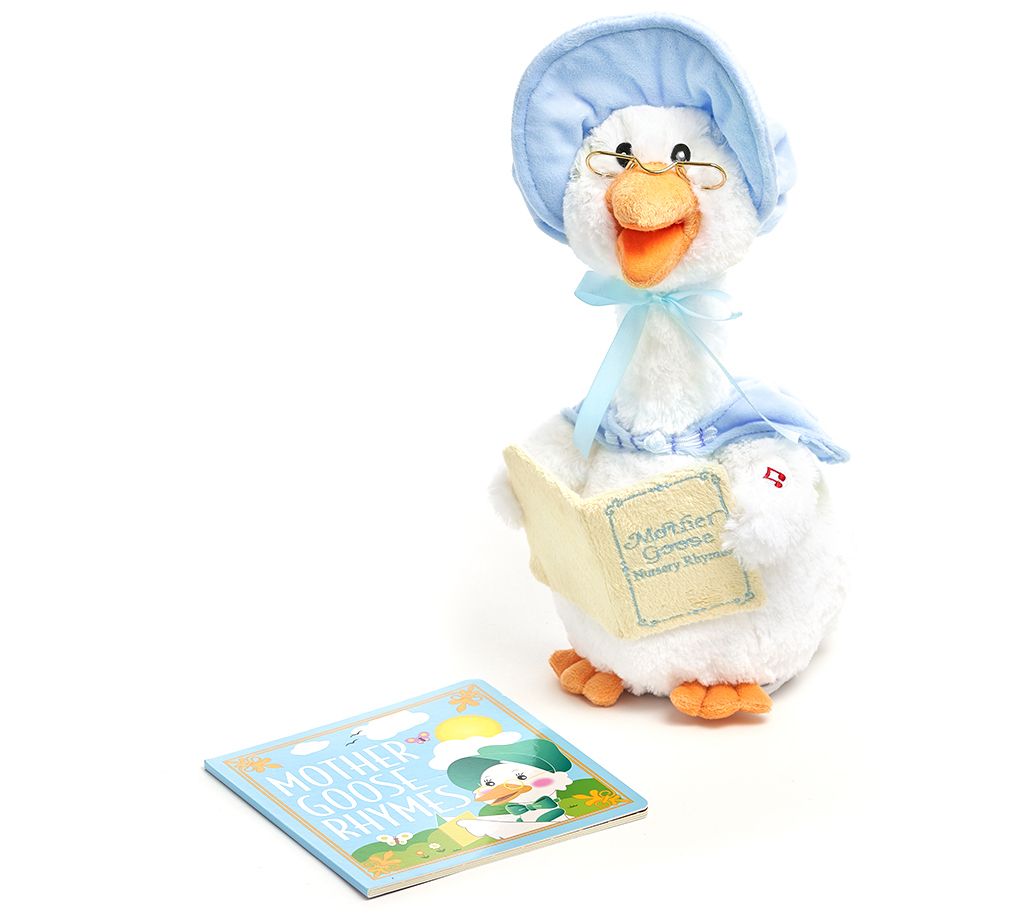 マザーグース Cuddle Barn しゃべるぬいぐるみ Amazon.com: Cuddle Barn - Mother Goose Animated Stuffed