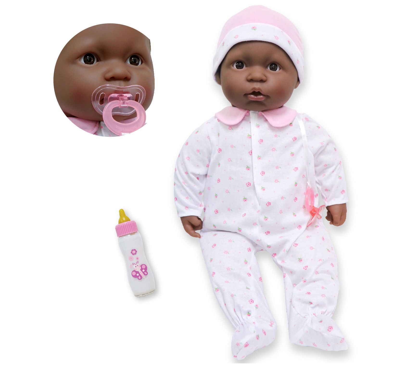 JC Toys La Baby 20" African American Soft BodyBaby Doll
