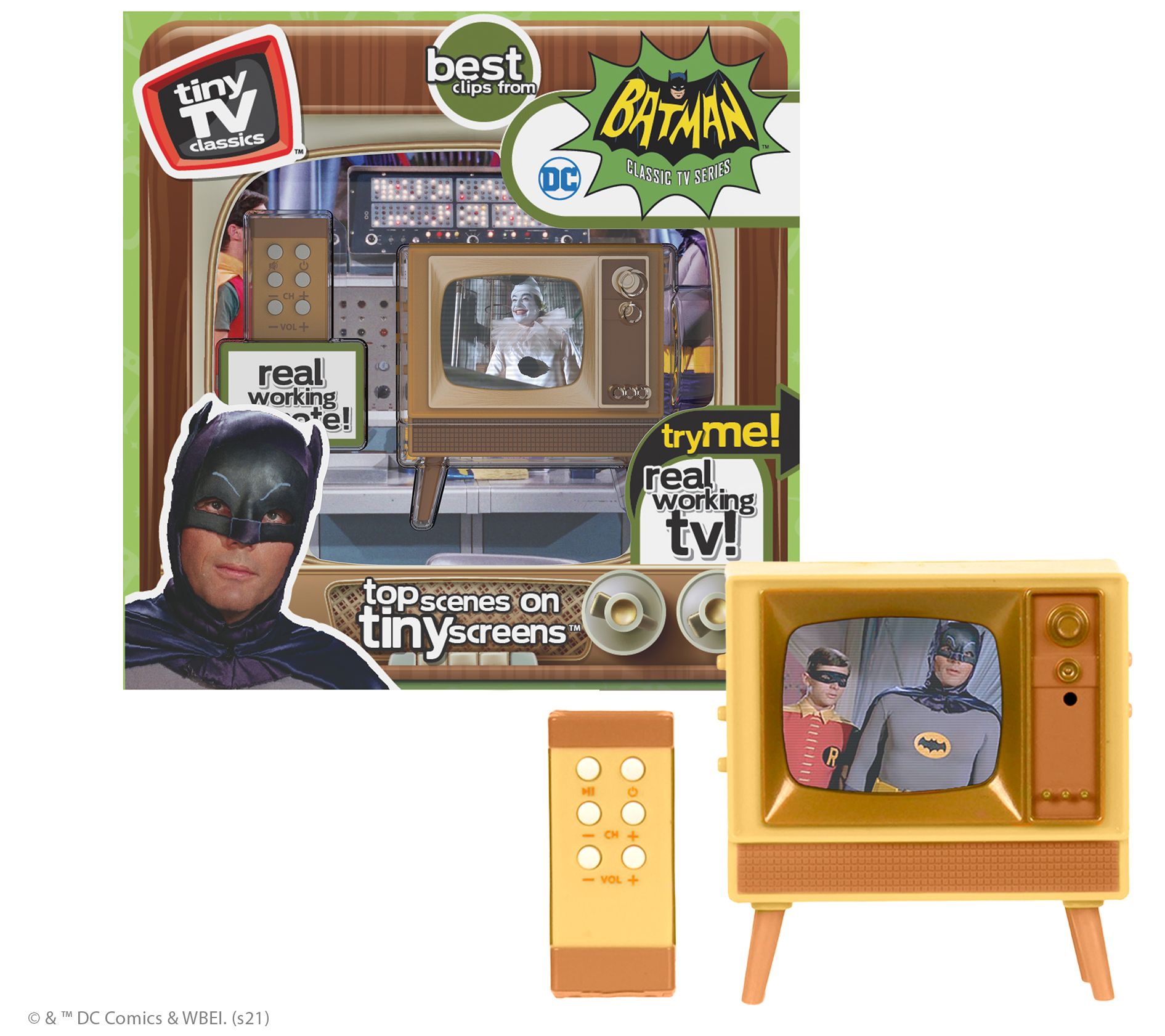 Tiny TV Classics Collectible TV (Batman)