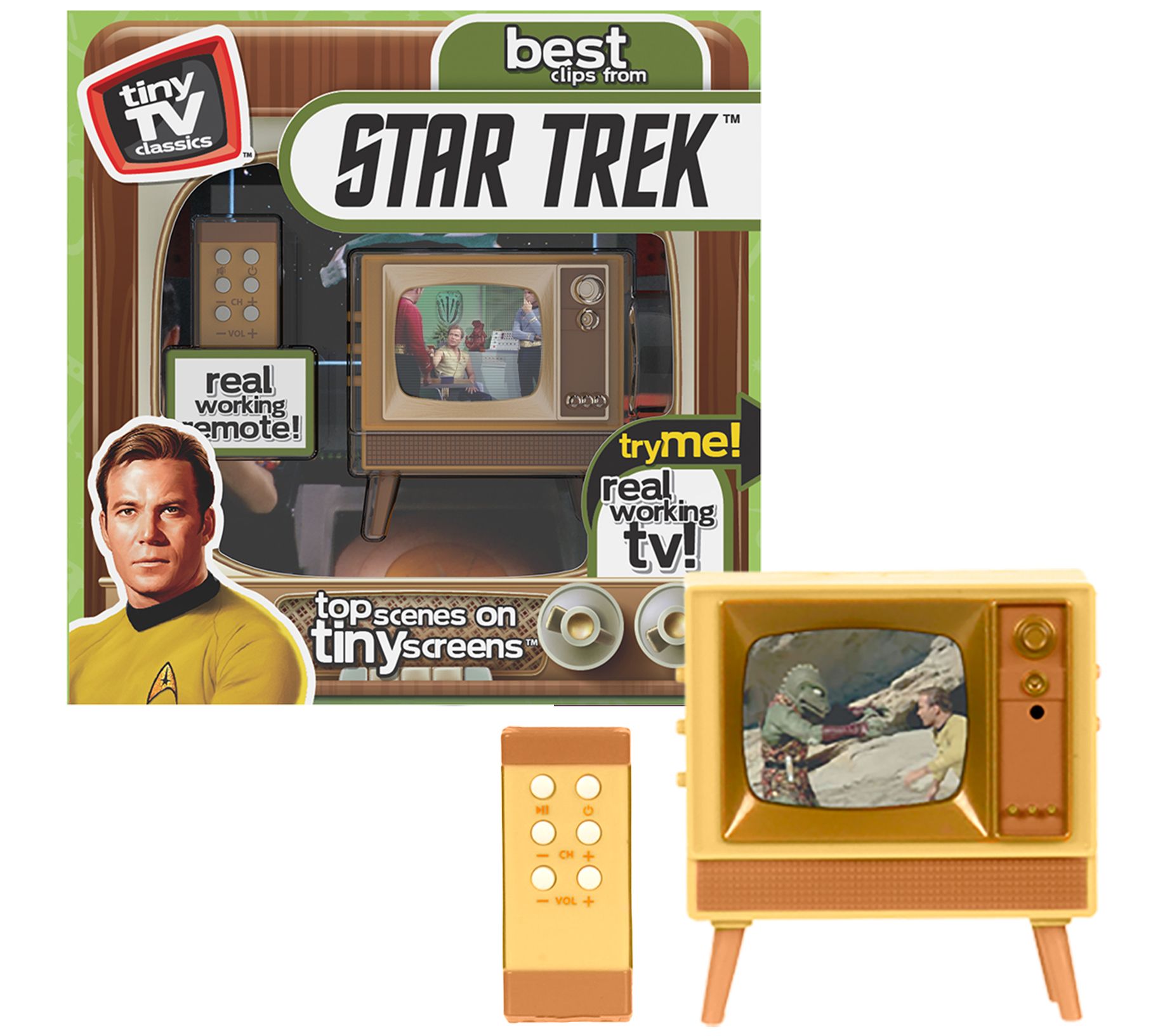Tiny TV Classics Collectible TV (Star Trek)