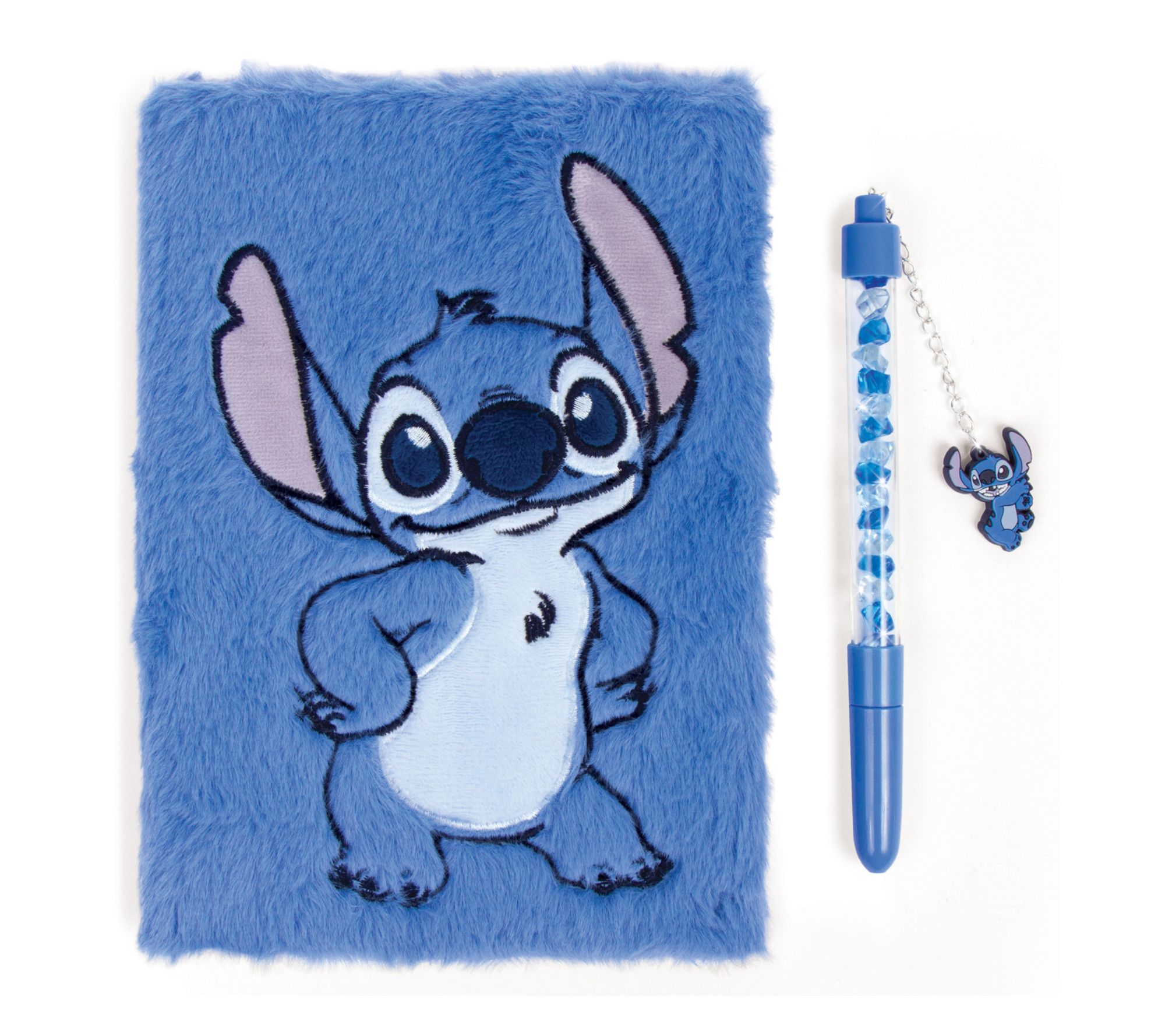 Disney: Stitch Cool Vibes Fuzzy Journal & Pen