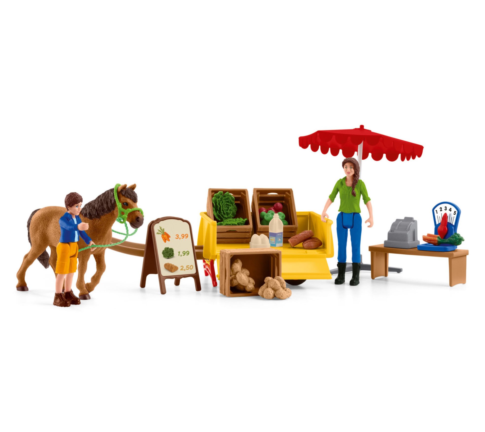 Schleich Farm World: Sunny Day Mobile Farm Stand