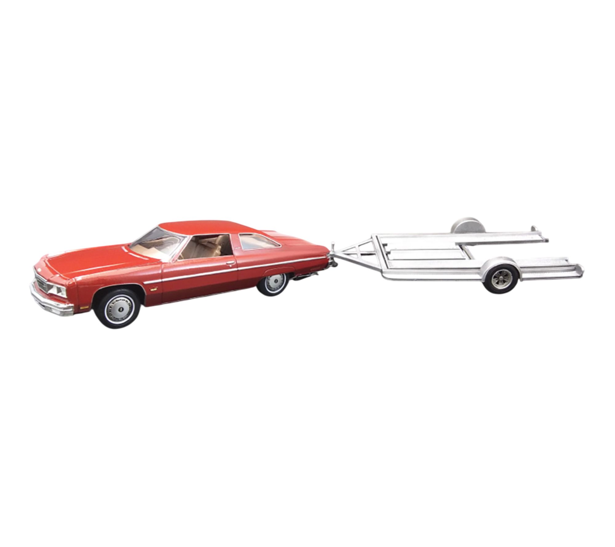 MPC 1:25 Scale Model Kit 1976 Chevy Caprice with Trailer