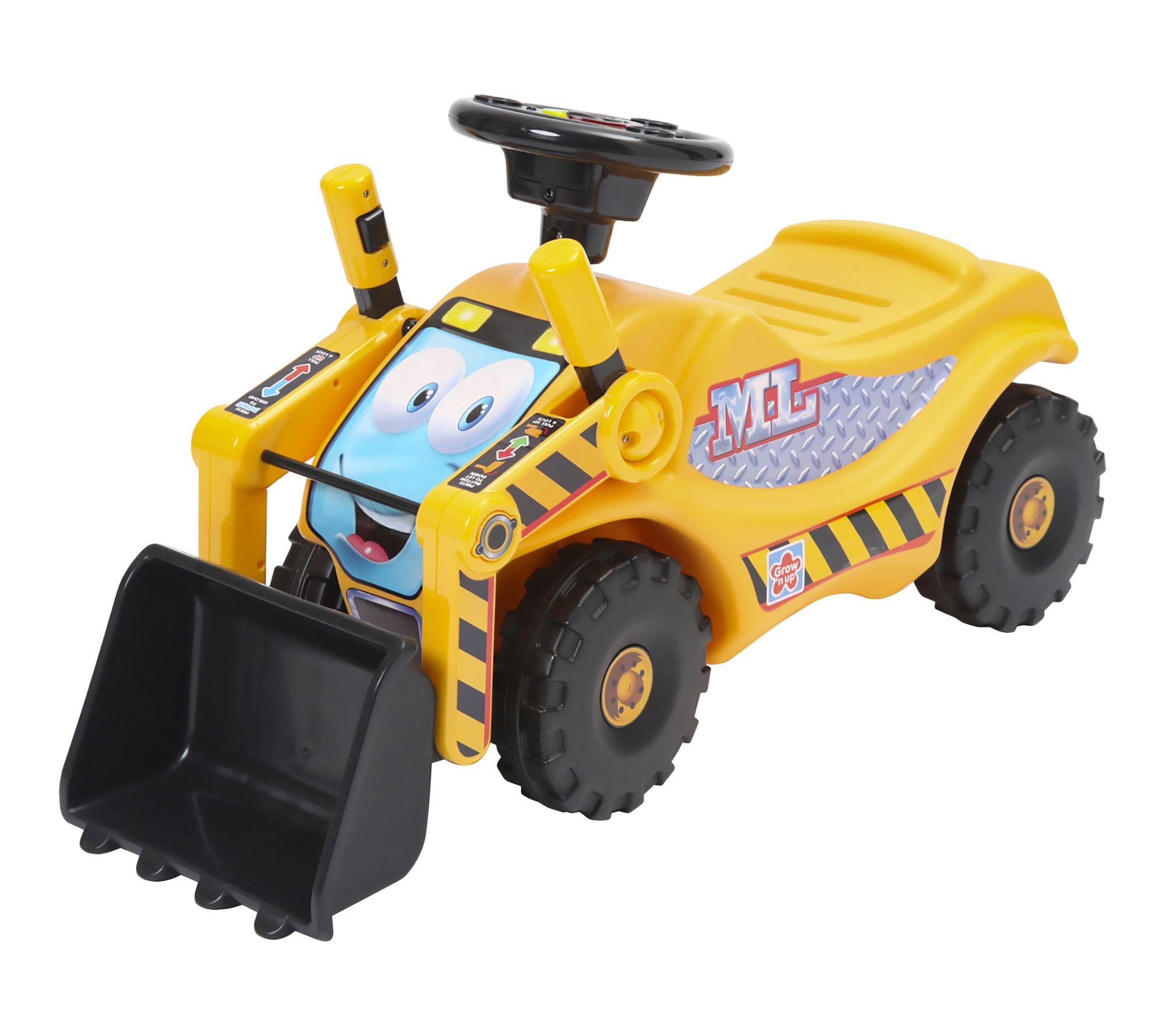 Grow'n Up Mega Loader Foot to floor rideon