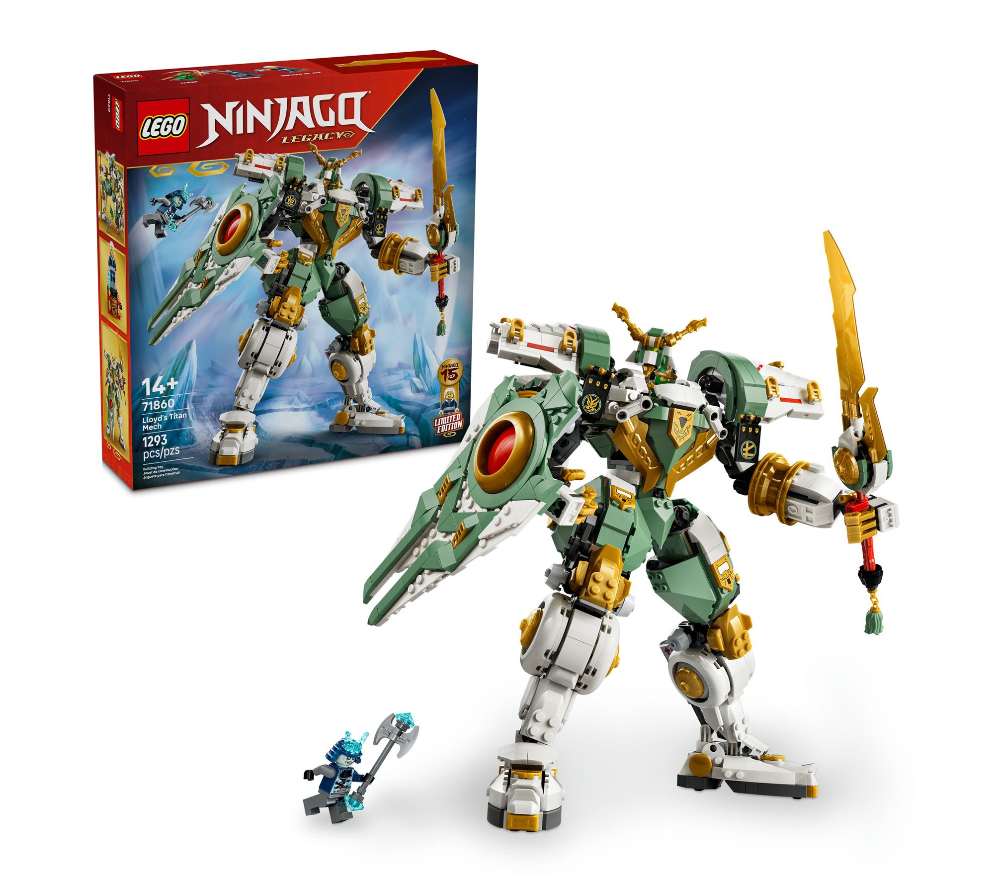  LEGO Ninjago Lloyd's Titan Mech 15th Anniversary 71860
