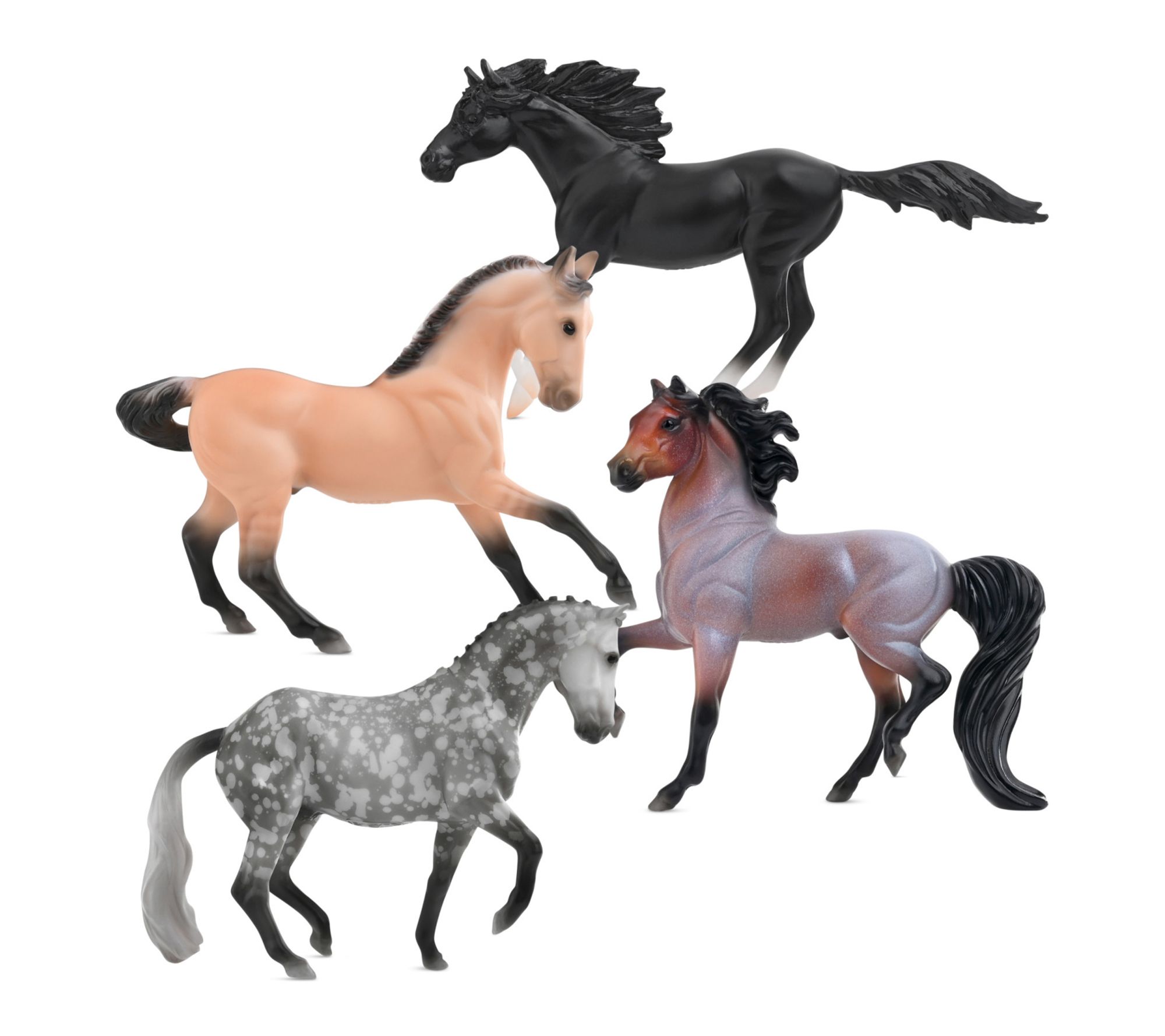 Breyer Horses Stablemates Series Poetry in Motion 4 Horse Set