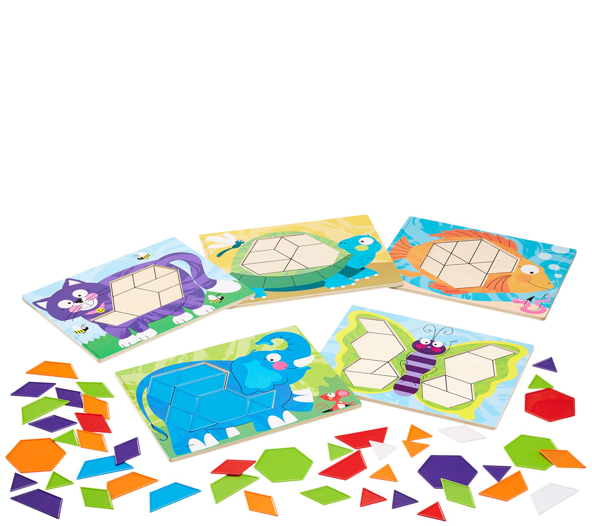 melissa and doug animal pattern blocks