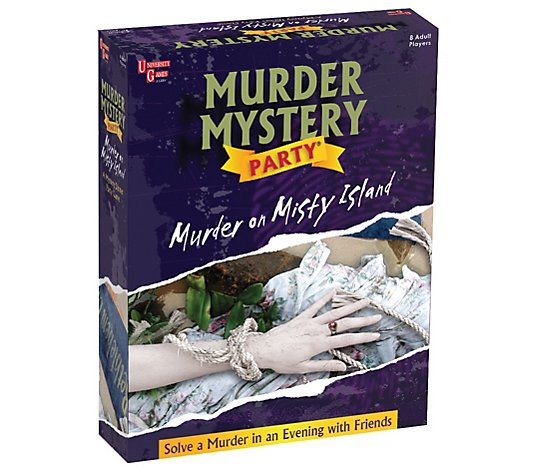 University Games Murder Mystery Party - Murderon Misty Island
