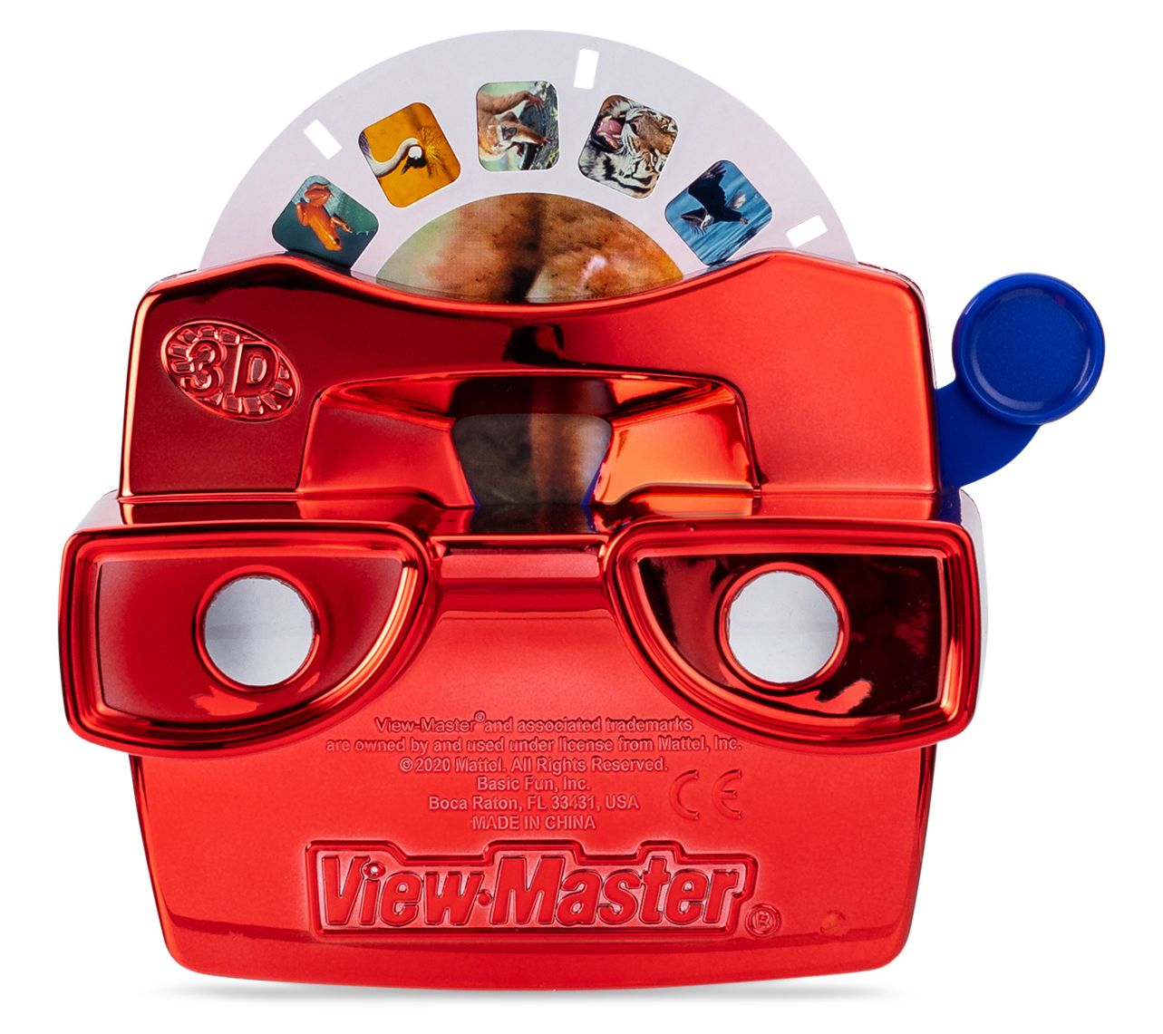 ViewMaster 3 Reels on Card Inside China 