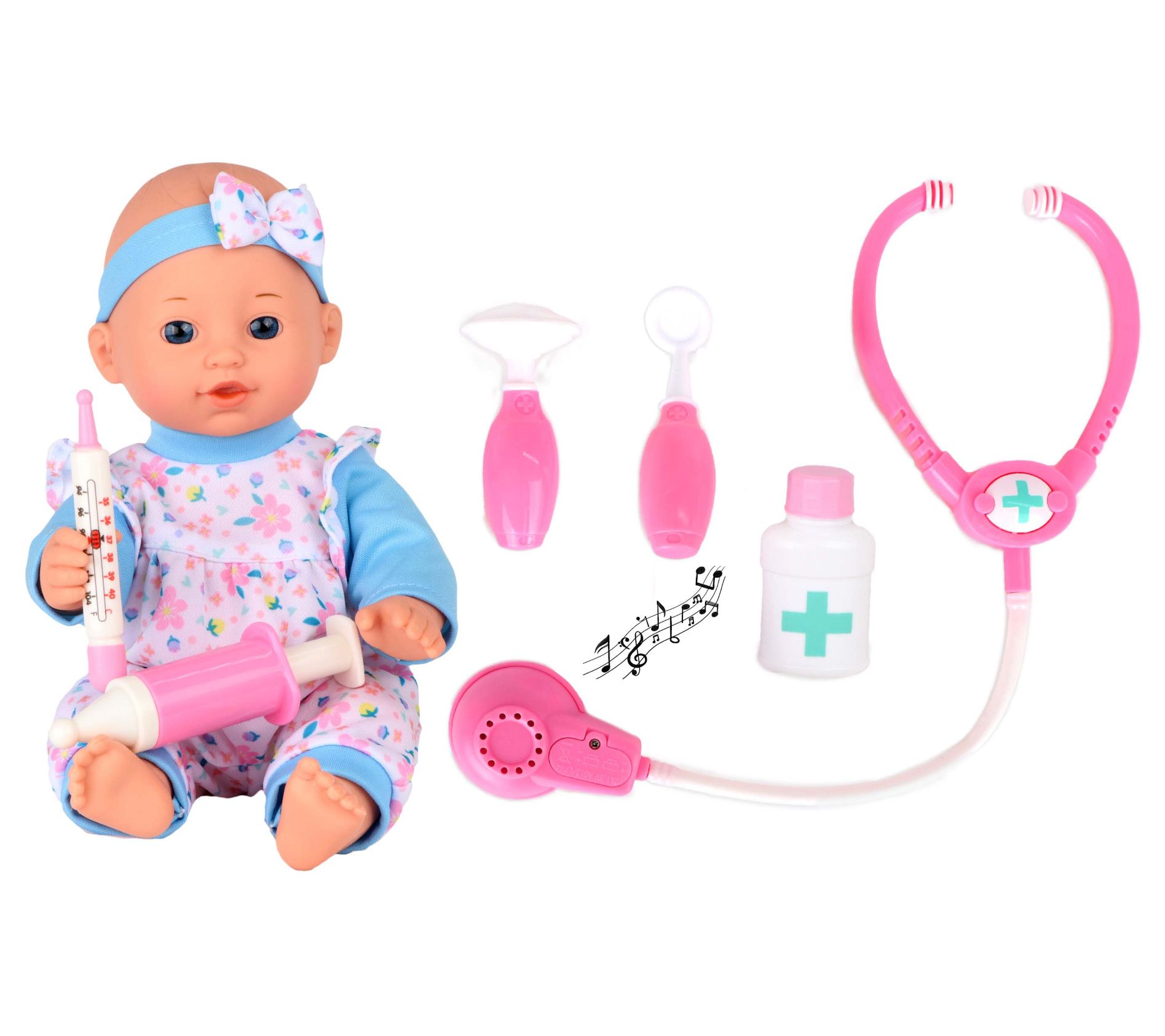 Gi-Go Baby Doll with Medical Set