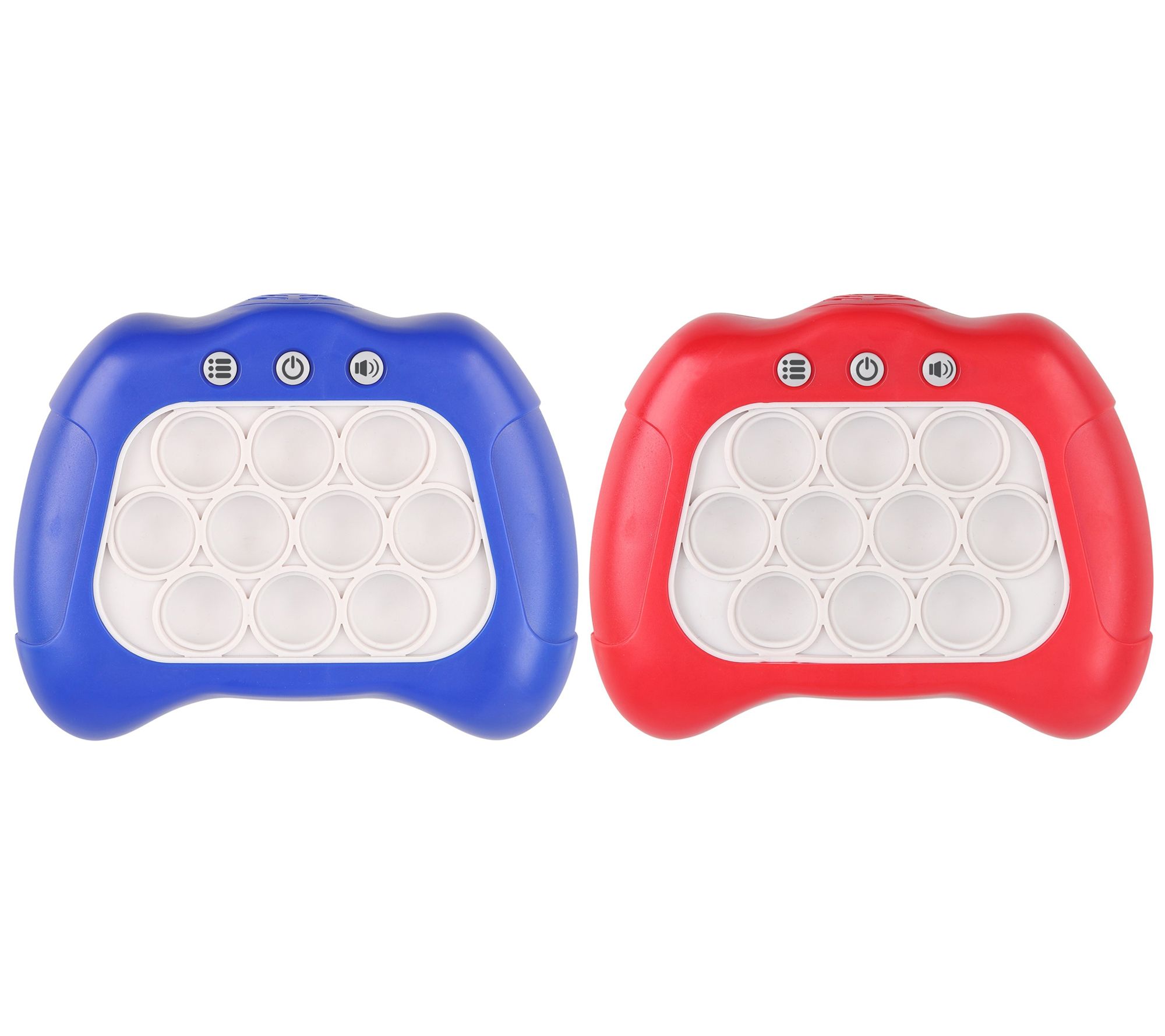 Set of 2 Electronic Fidget Popper Games with 4 Game Modes