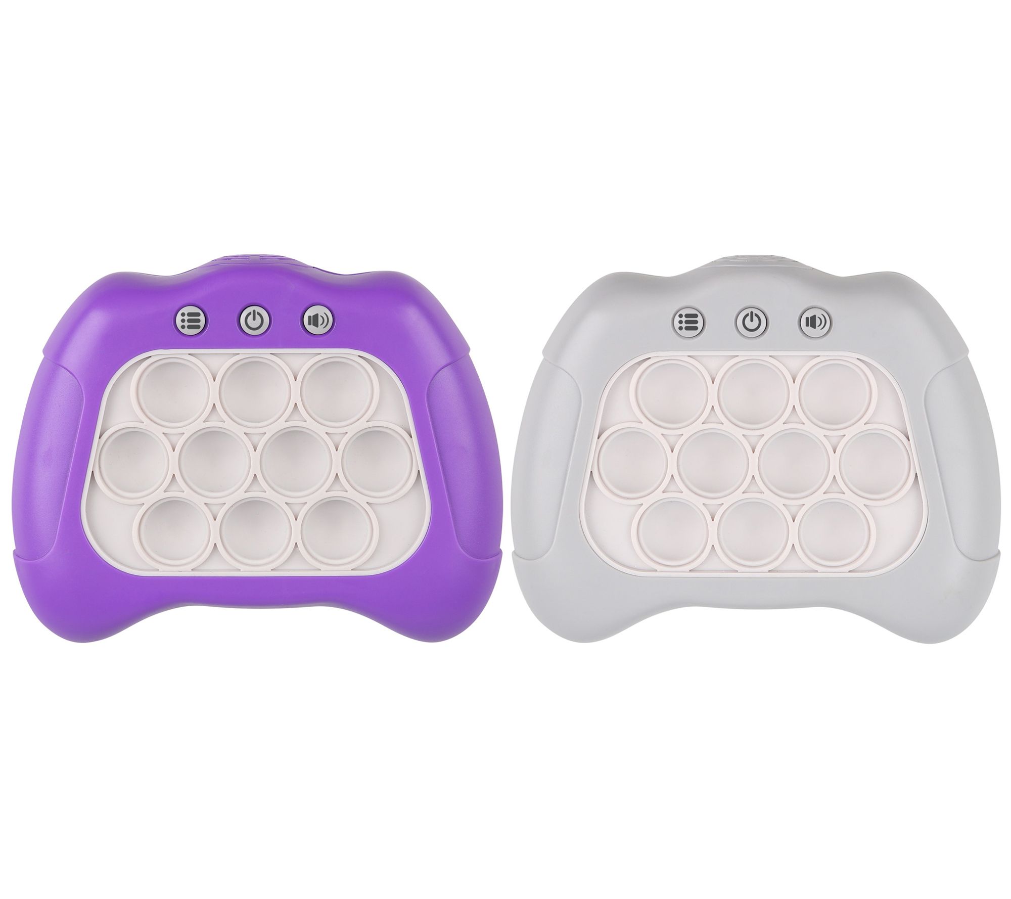 Set of 2 Electronic Fidget Popper Games with 4 Game Modes