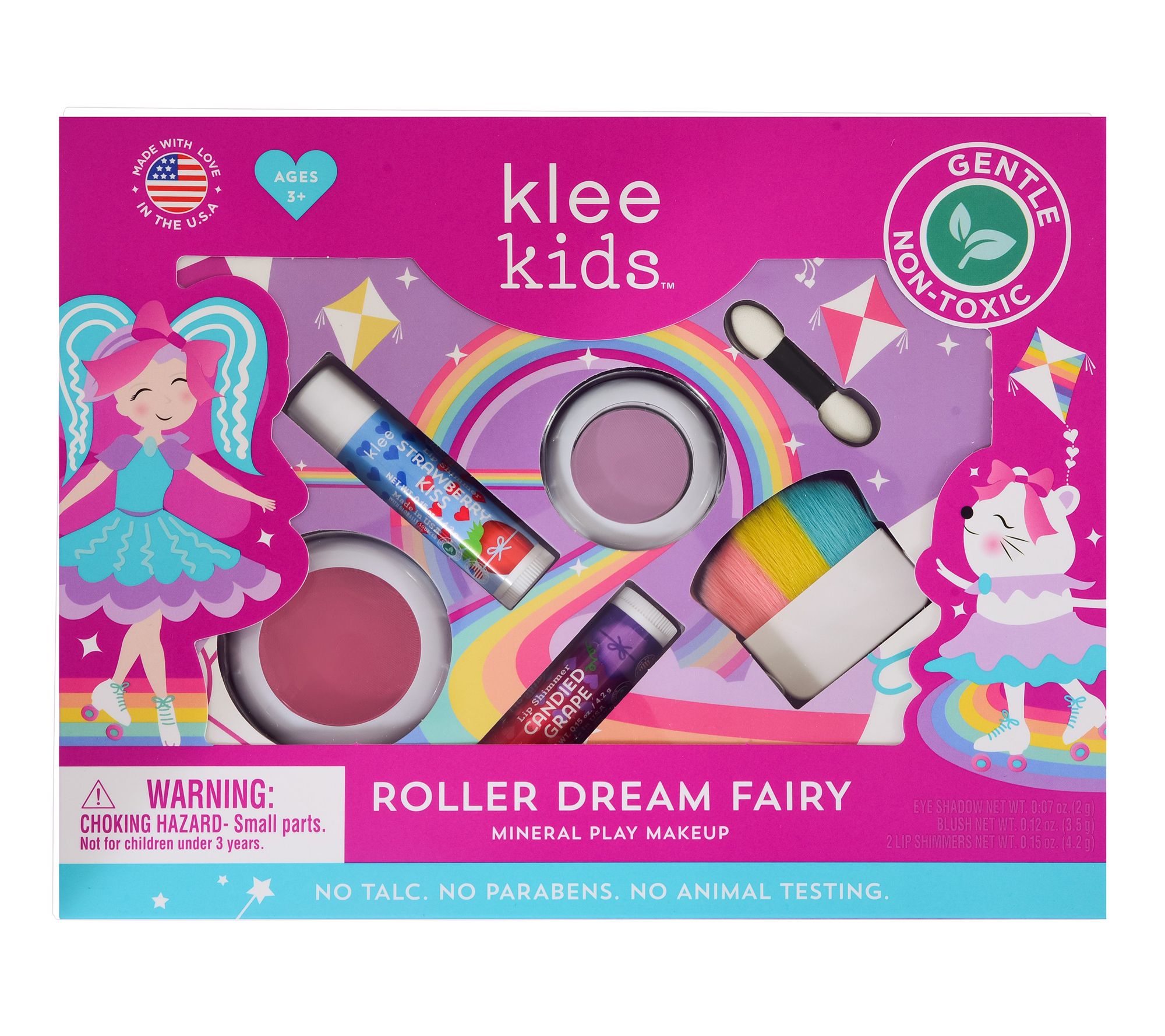 Klee Naturals Roller Dream Fairy Kids' MineralMakeup Set