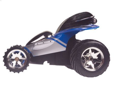 Super Cyclone Radio Control Stunt Car with Lights - QVC.com