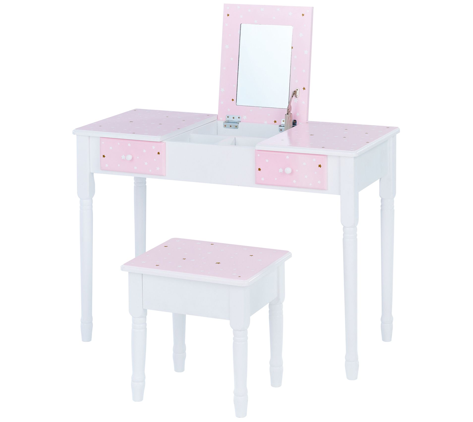 Teamson kids vanity clearance set