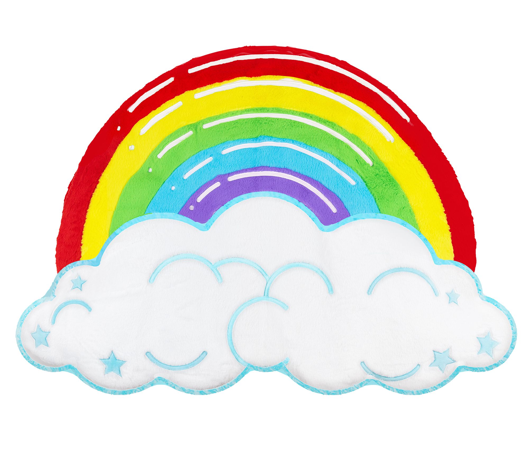 Fluffy Inflatable Floor Cushion with Pump