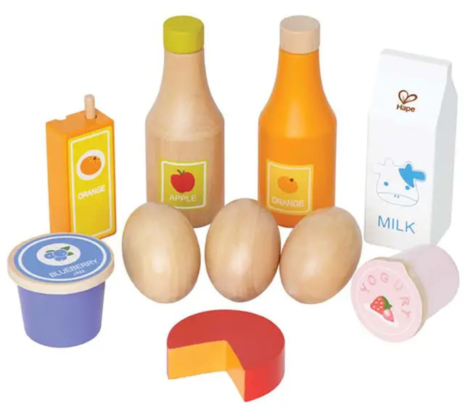 Hape Kitchen Food Playset Healthy Basics -10pc