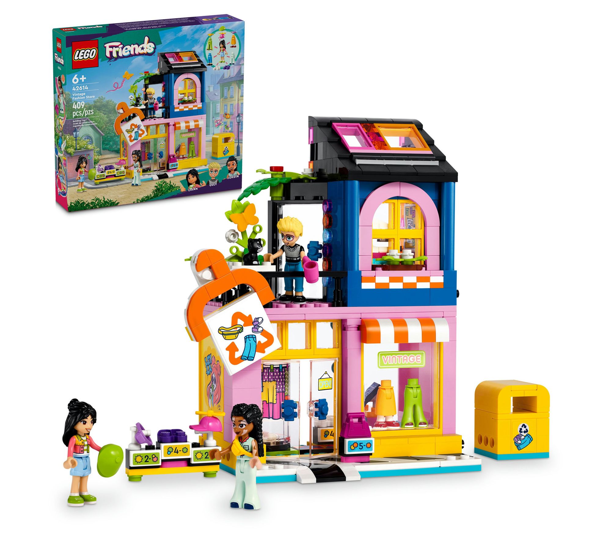 LEGO Friends Vintage Fashion Store Toy Shop 42614 - 409 Pcs