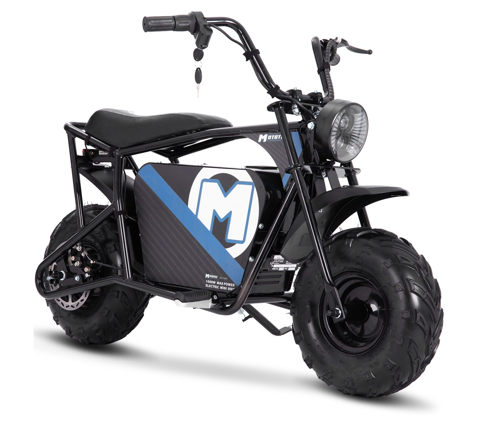 MotoTec 48v 1000w Electric Mini Bike