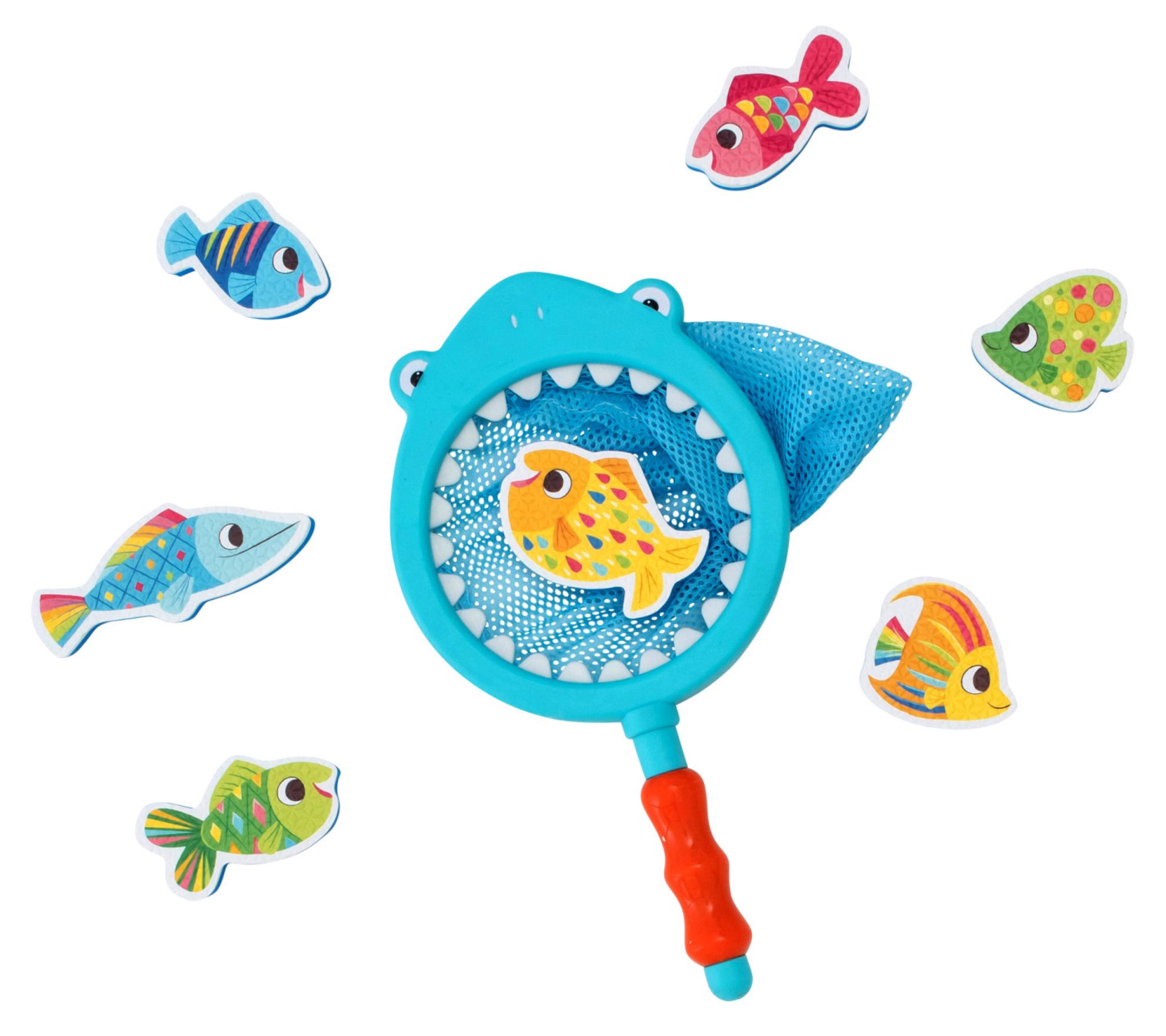 Tiger Tribe Shark Chasey Catch a Fish Bath Toy