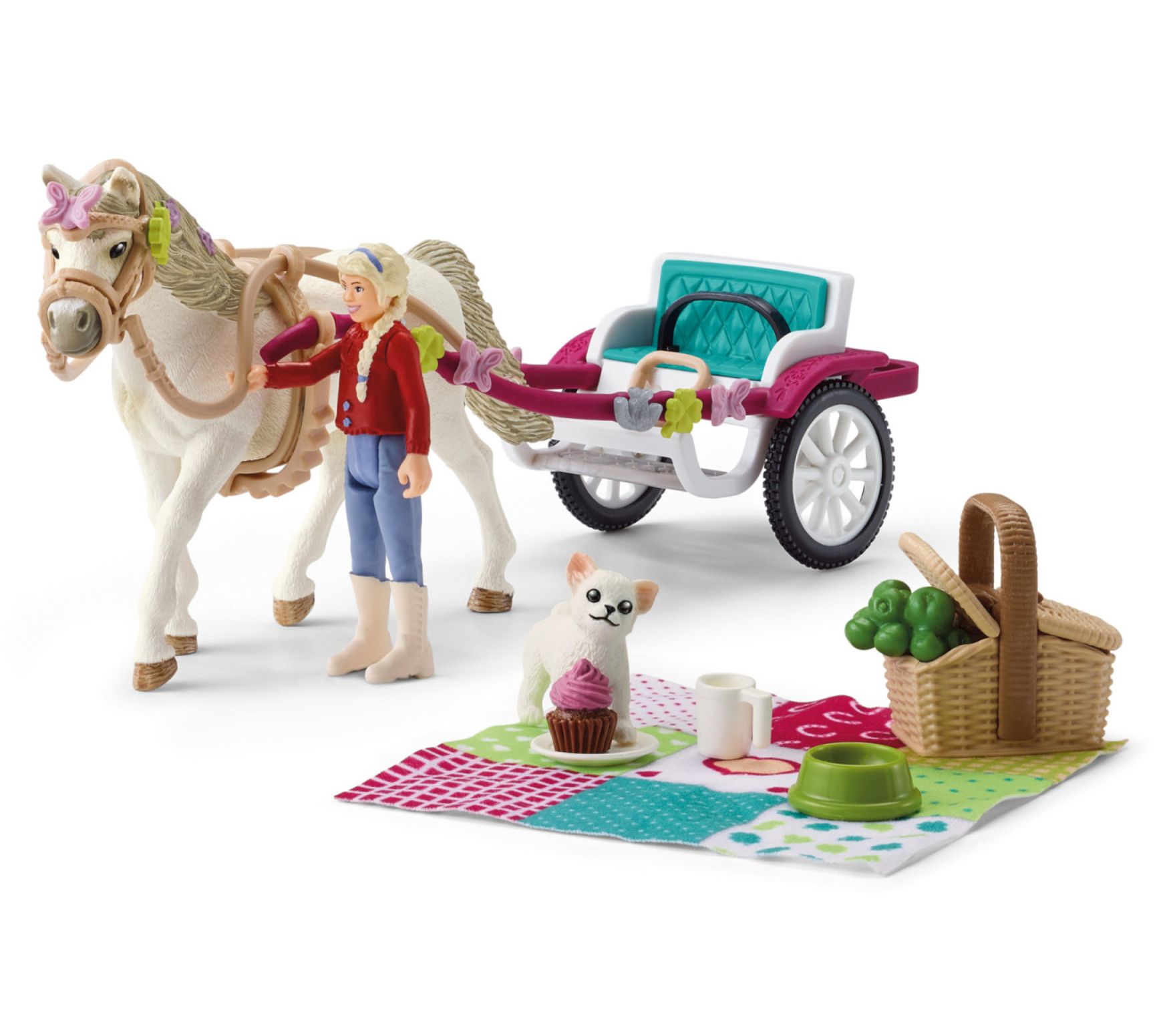 Schleich Horse Club: Small Carriage For The BigHorse Show