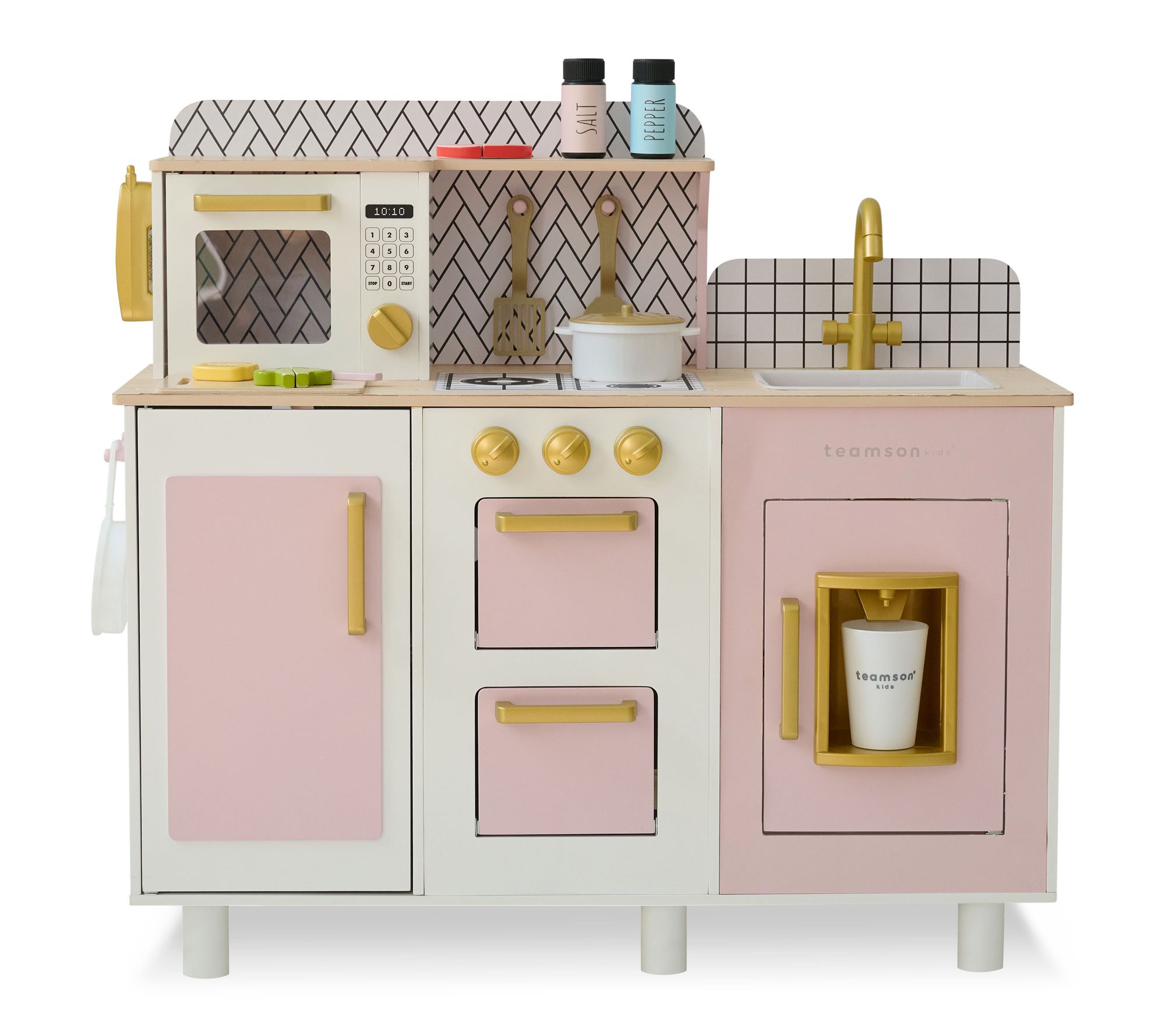 Teamson Kids Little Chef Hampton Wooden Play Kitchen