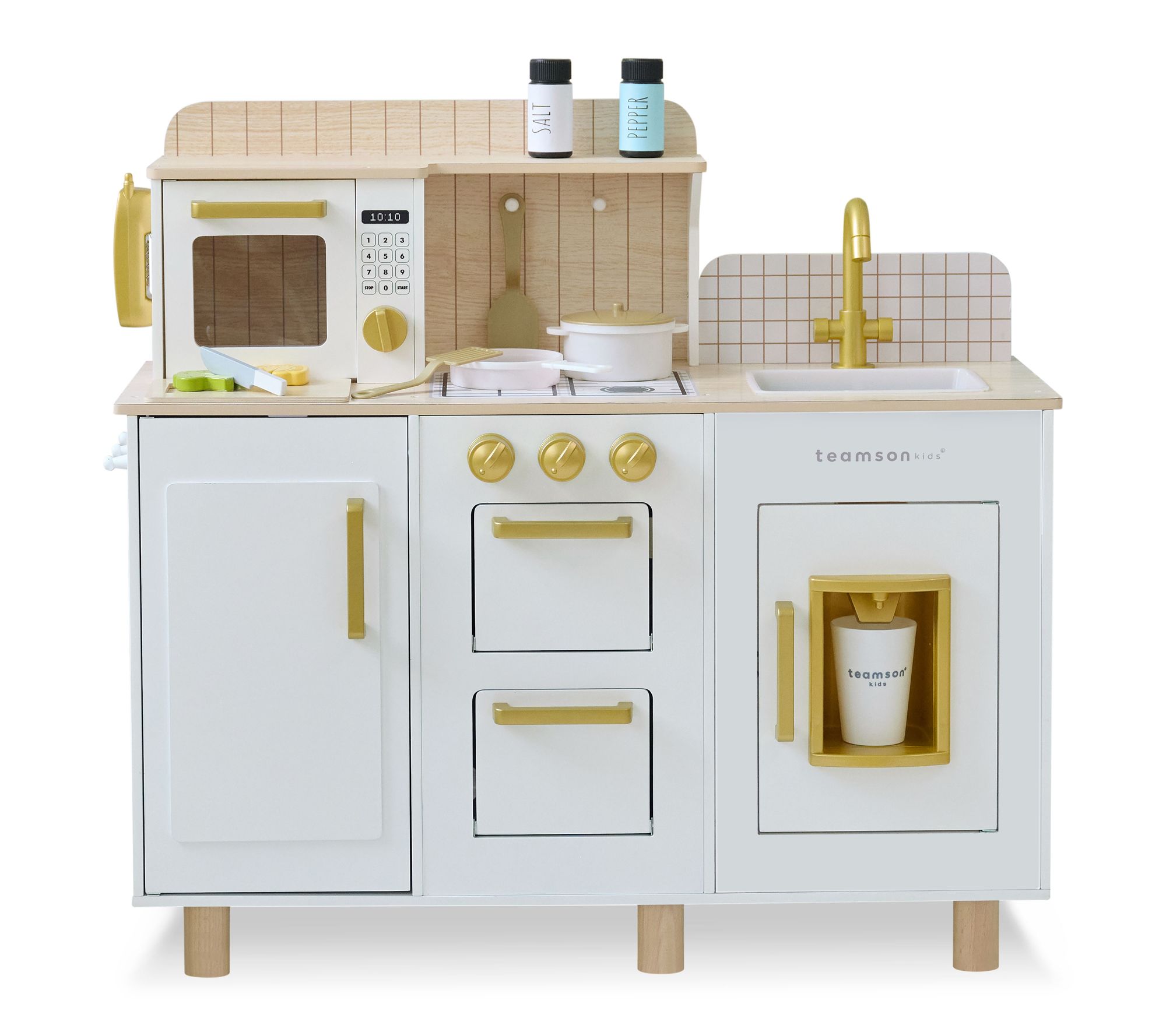 Teamson Kids Little Chef Hampton Wooden Play Kitchen