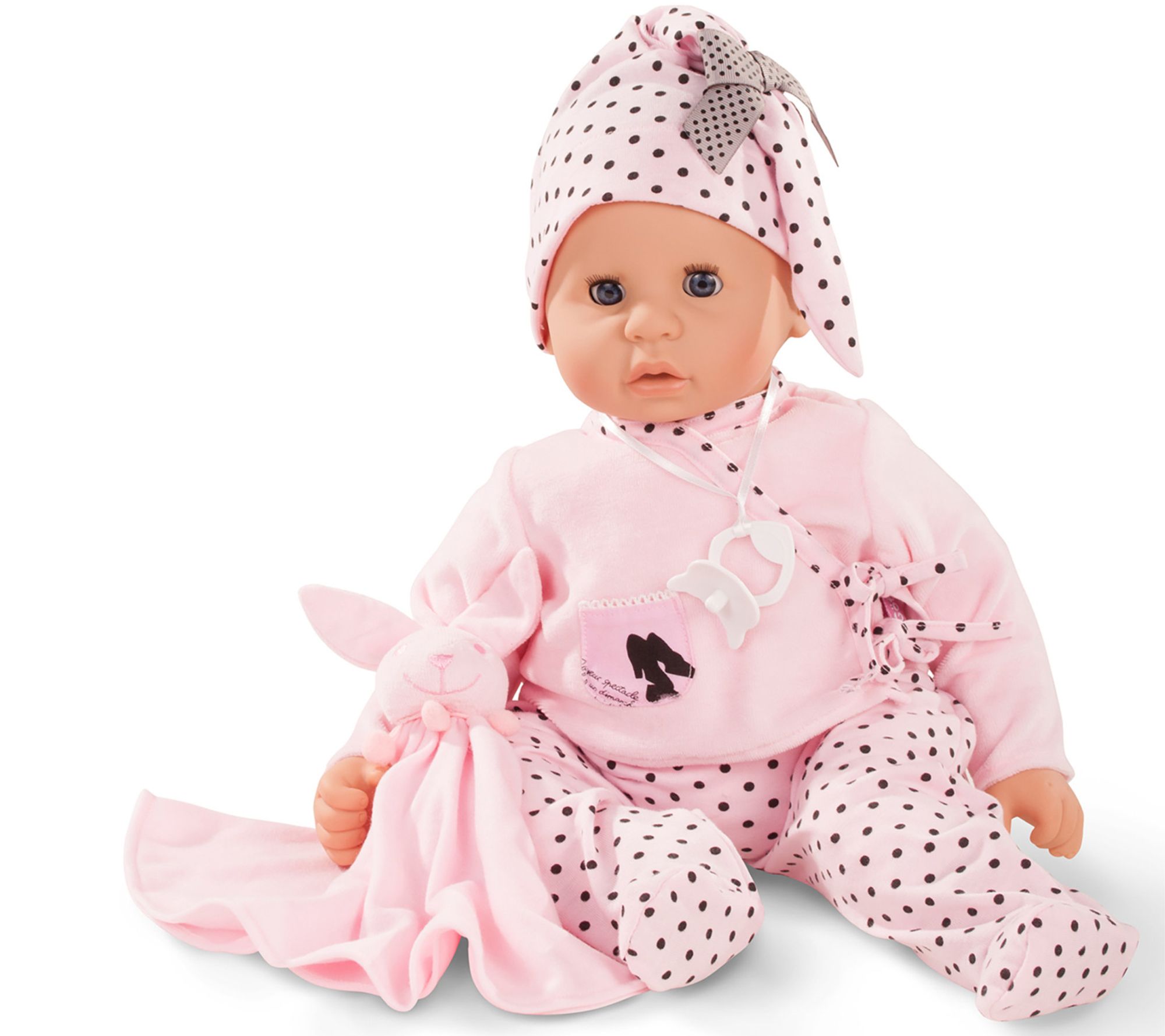 Gotz Cookie 19" Soft Baby Doll in Pink, Ladies& Spots