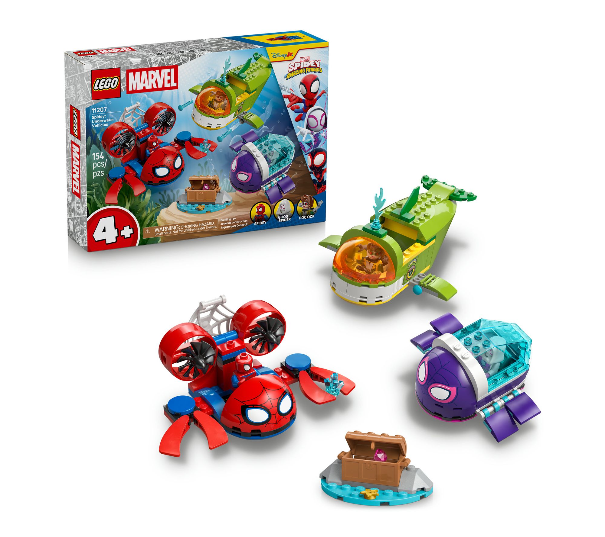  LEGO  Marvel Spidey And His Amazing Friends Spidey: Underwater