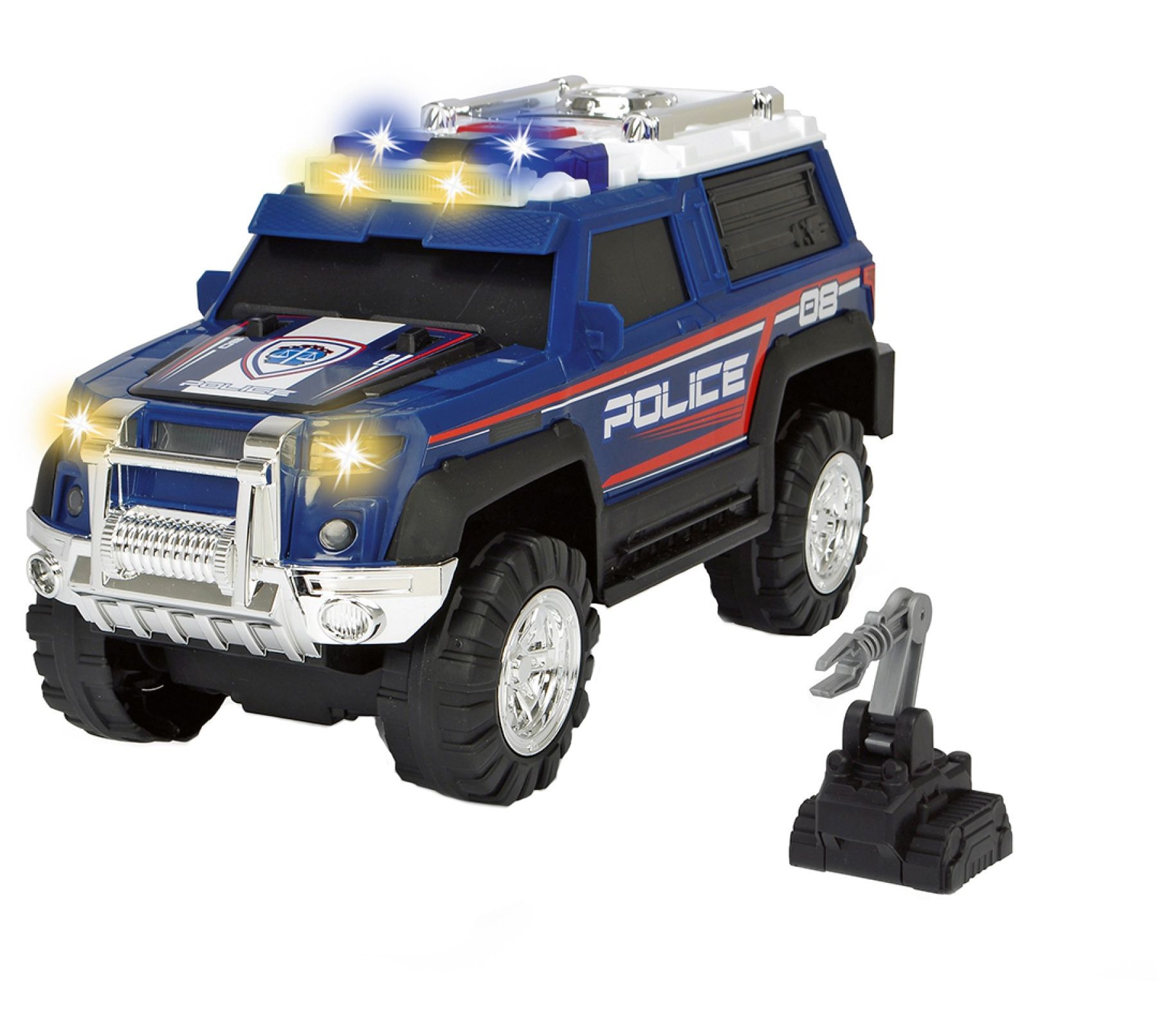 b toys police car