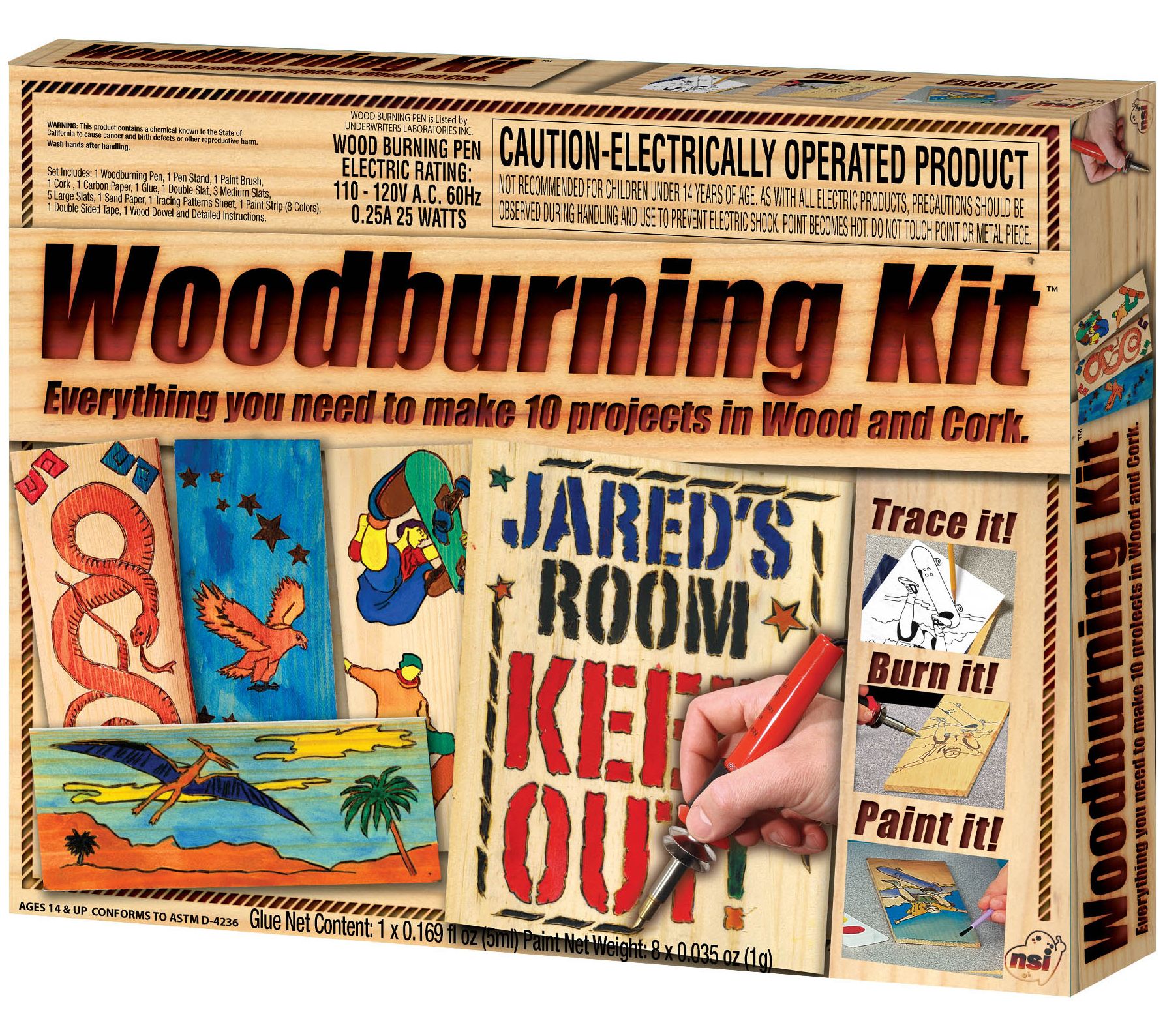  Wood Burning Kit
