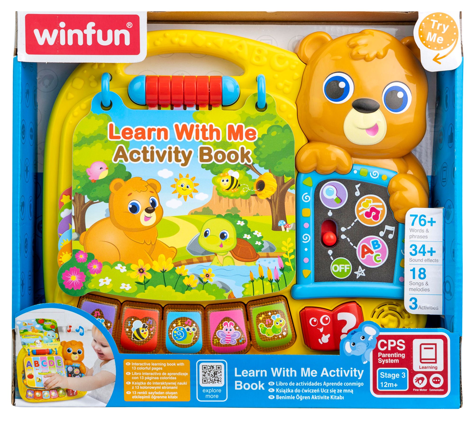 Winfun Learn with Me Activity Book - QVC.com