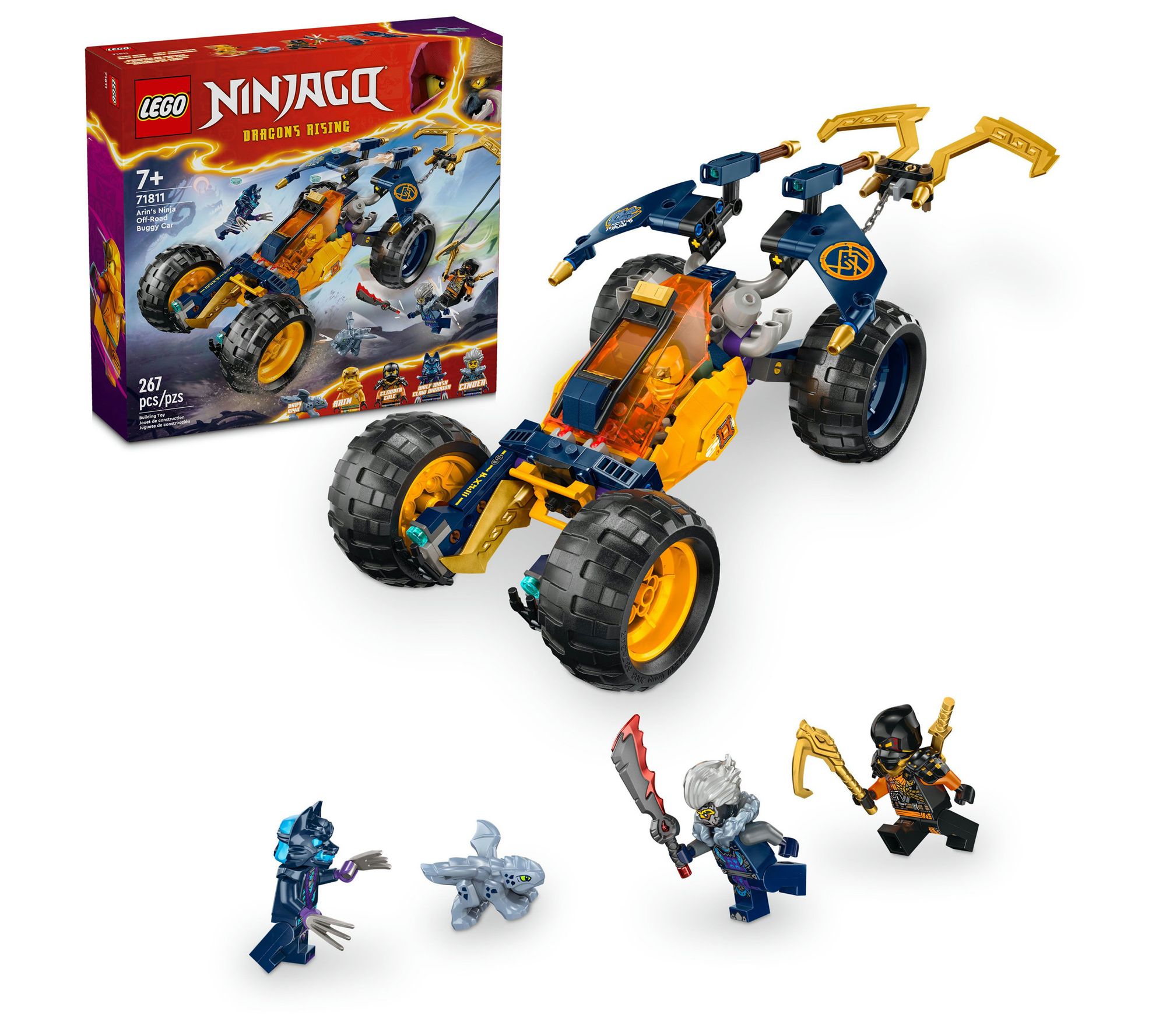 LEGO NINJAGO Arin's Ninja Off-Road Buggy Car Toy Adventure Set