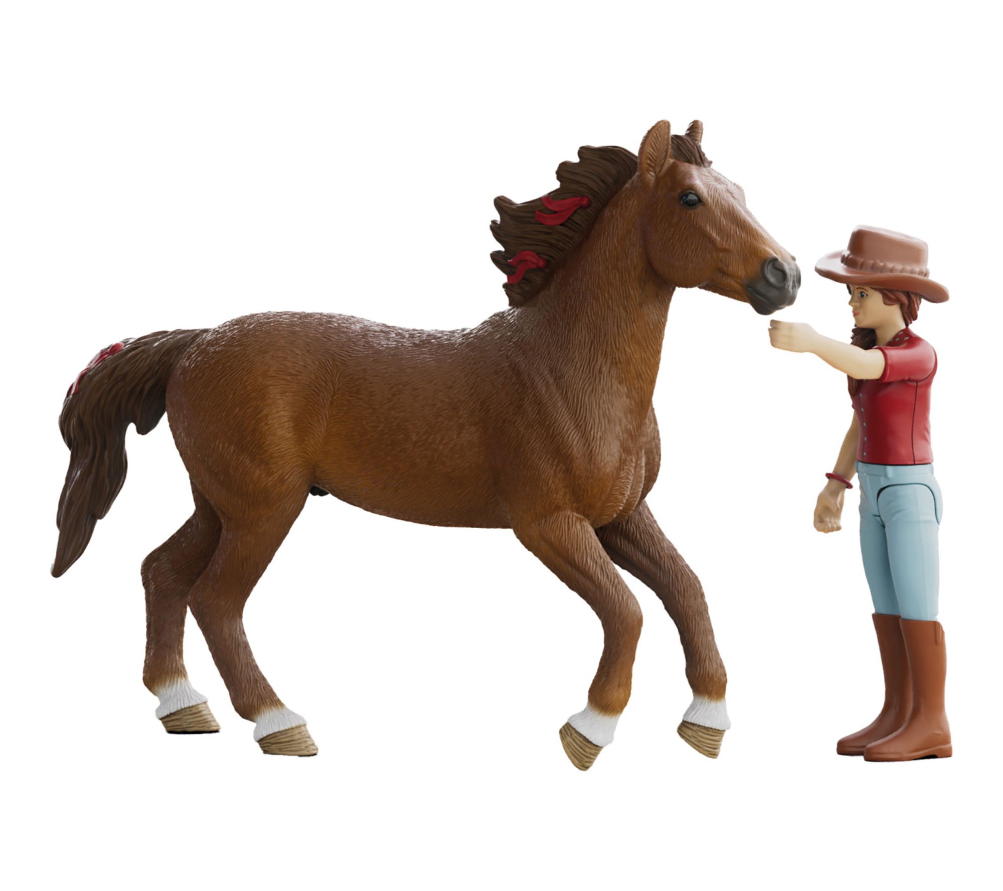 Schleich Horse Club Hannah & Cayenne 6pc Playset
