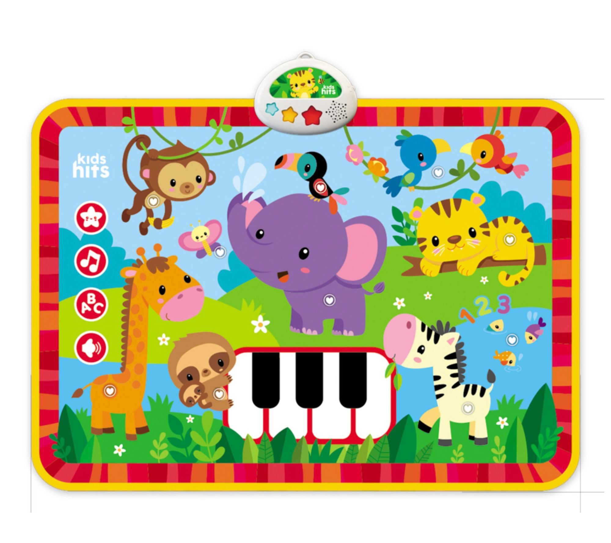 Kids Hits Light & Sound Musical Zoo Activity Floor Pad