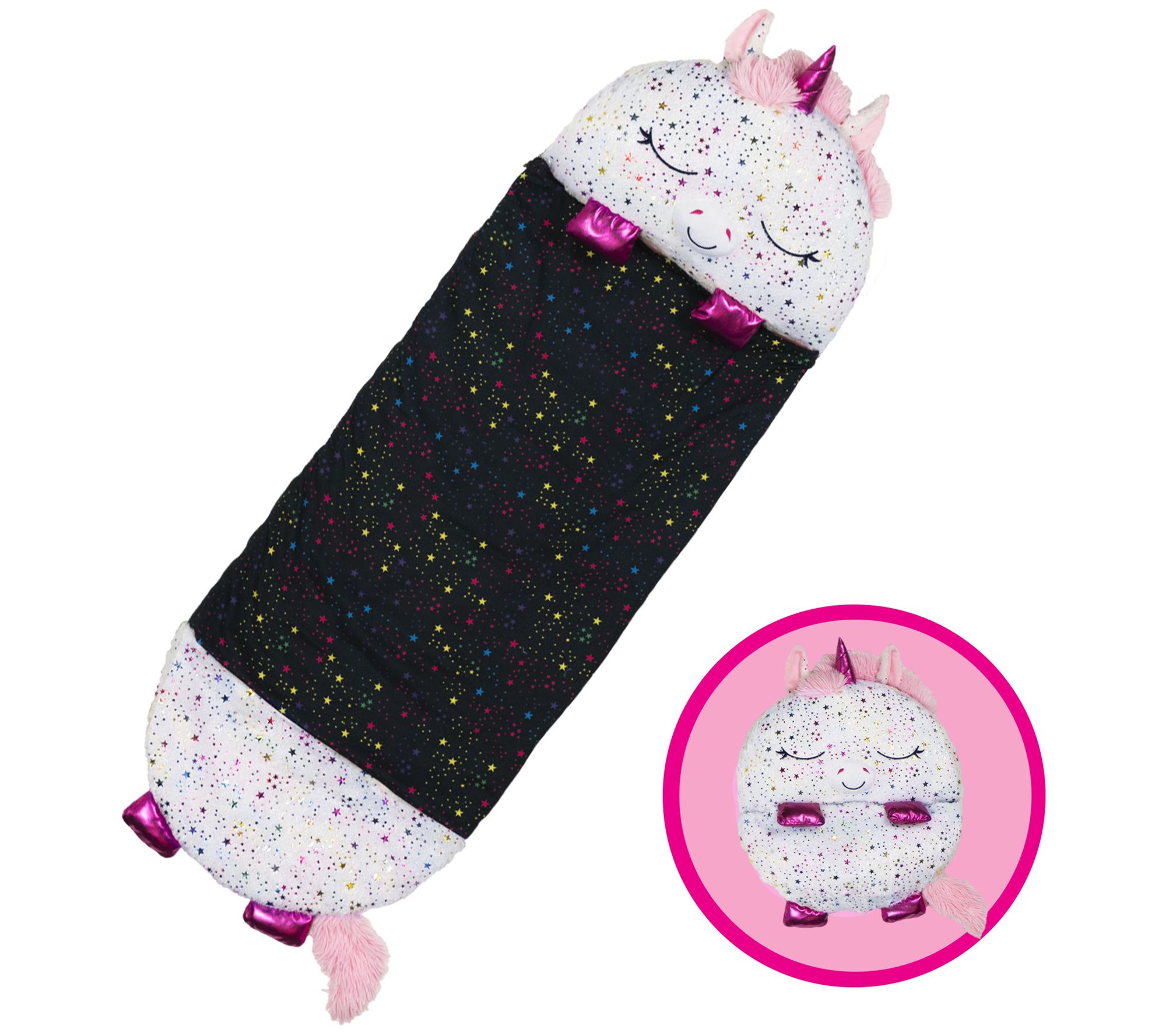 Happy Nappers Soft Plush Play Pillow and Sleeping Sack