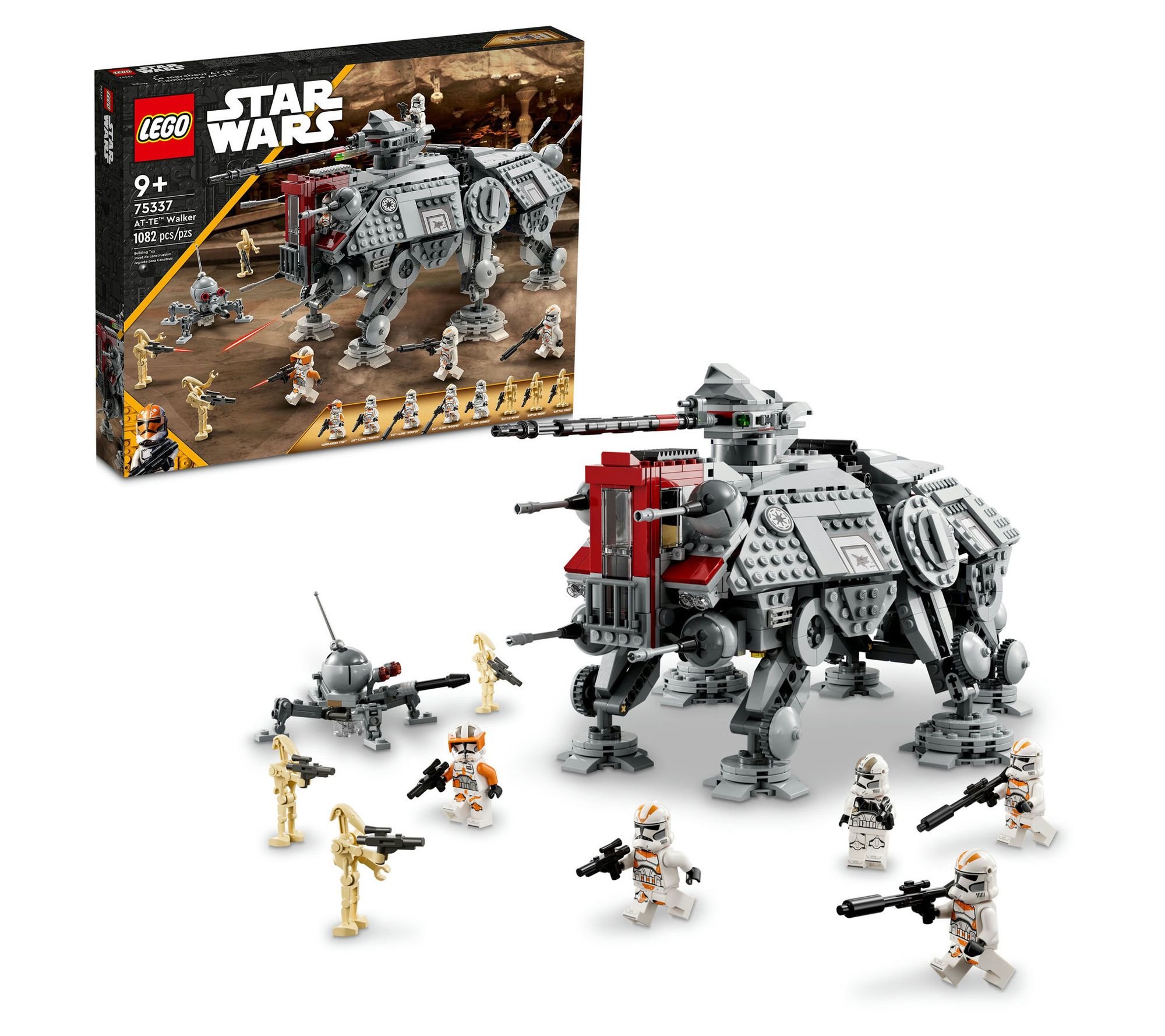 LEGO Star Wars AT-TE Walker 75 337 Building Ki t 1082 Pcs