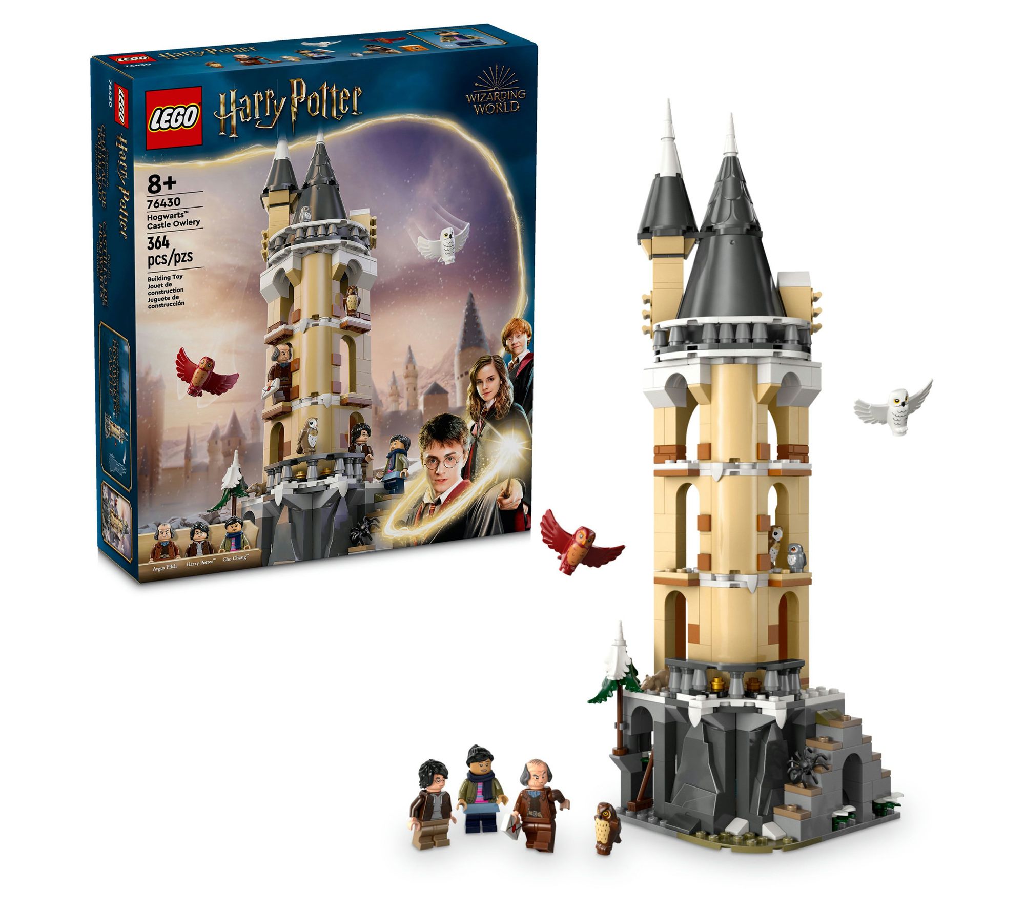 LEGO Harry Potter Hogwarts Castle Owlery Toy 76430 - 364 Pcs