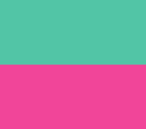Turquoise/Pink