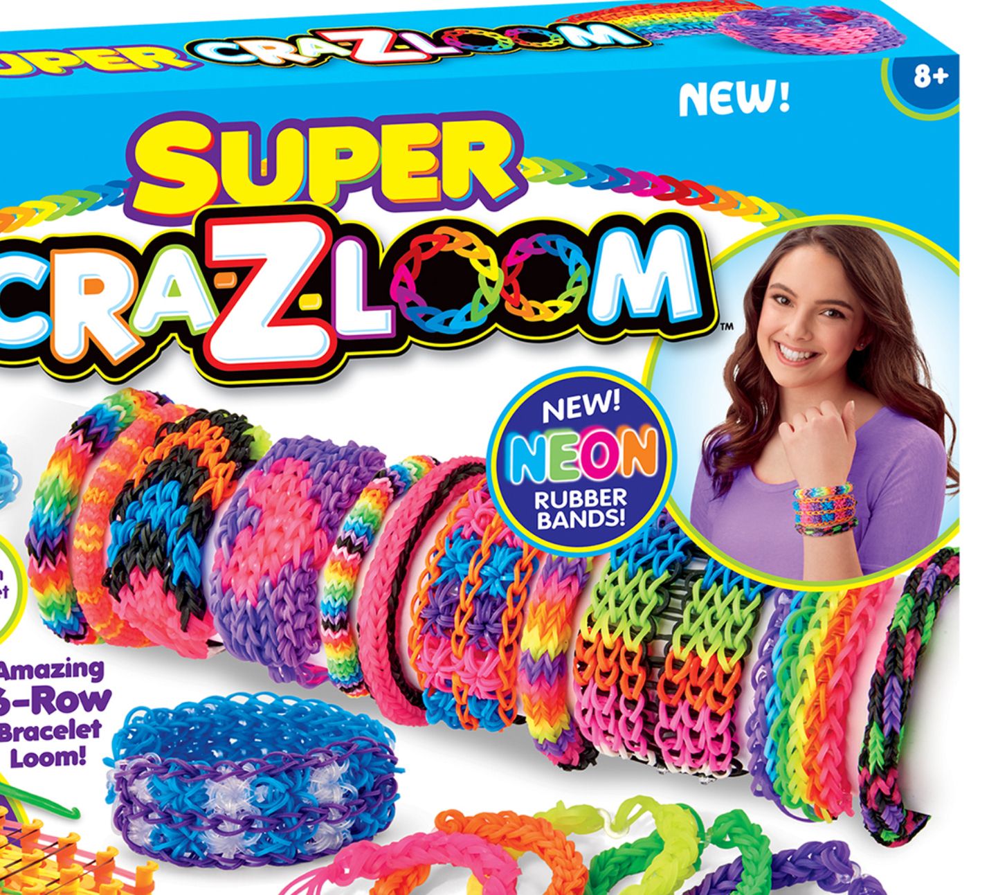 Super Cra Z Loom DIY Bracelet Loom Kit QVC