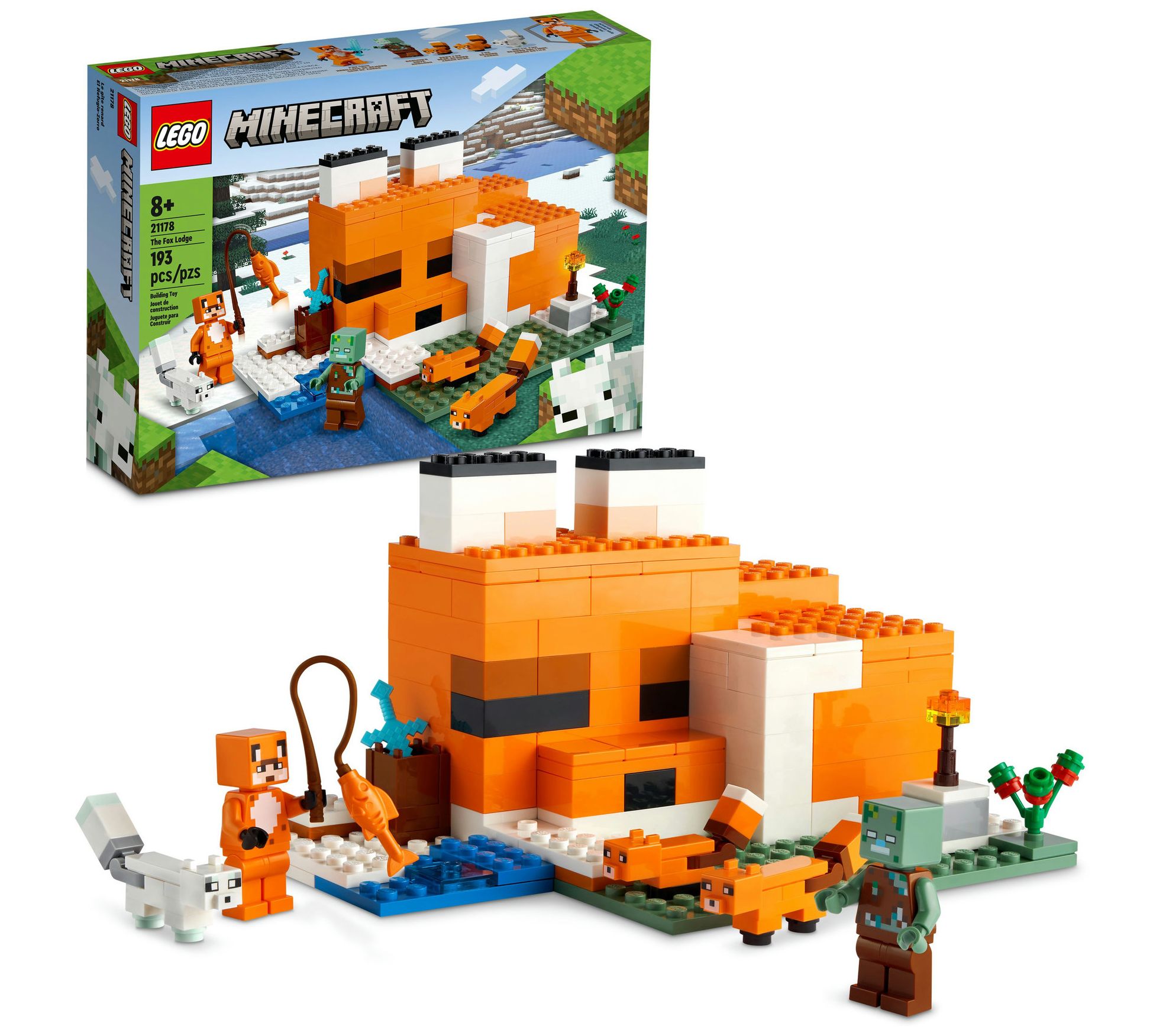 LEGO Minecraft The Fox Lodge Building Kit