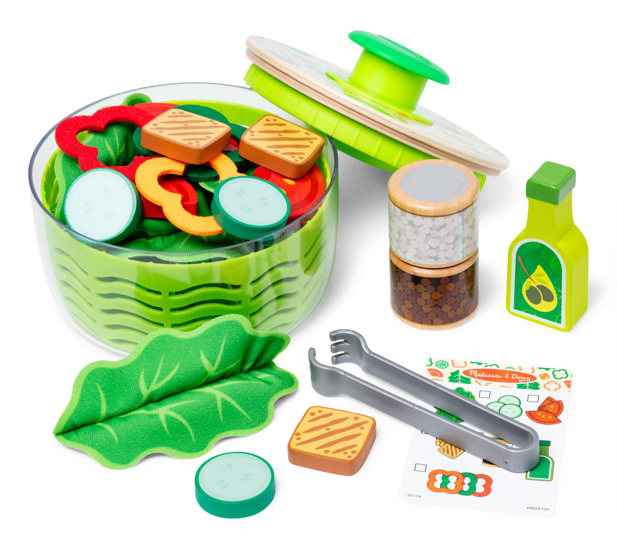 Melissa & Doug Salad Spinner Play Set