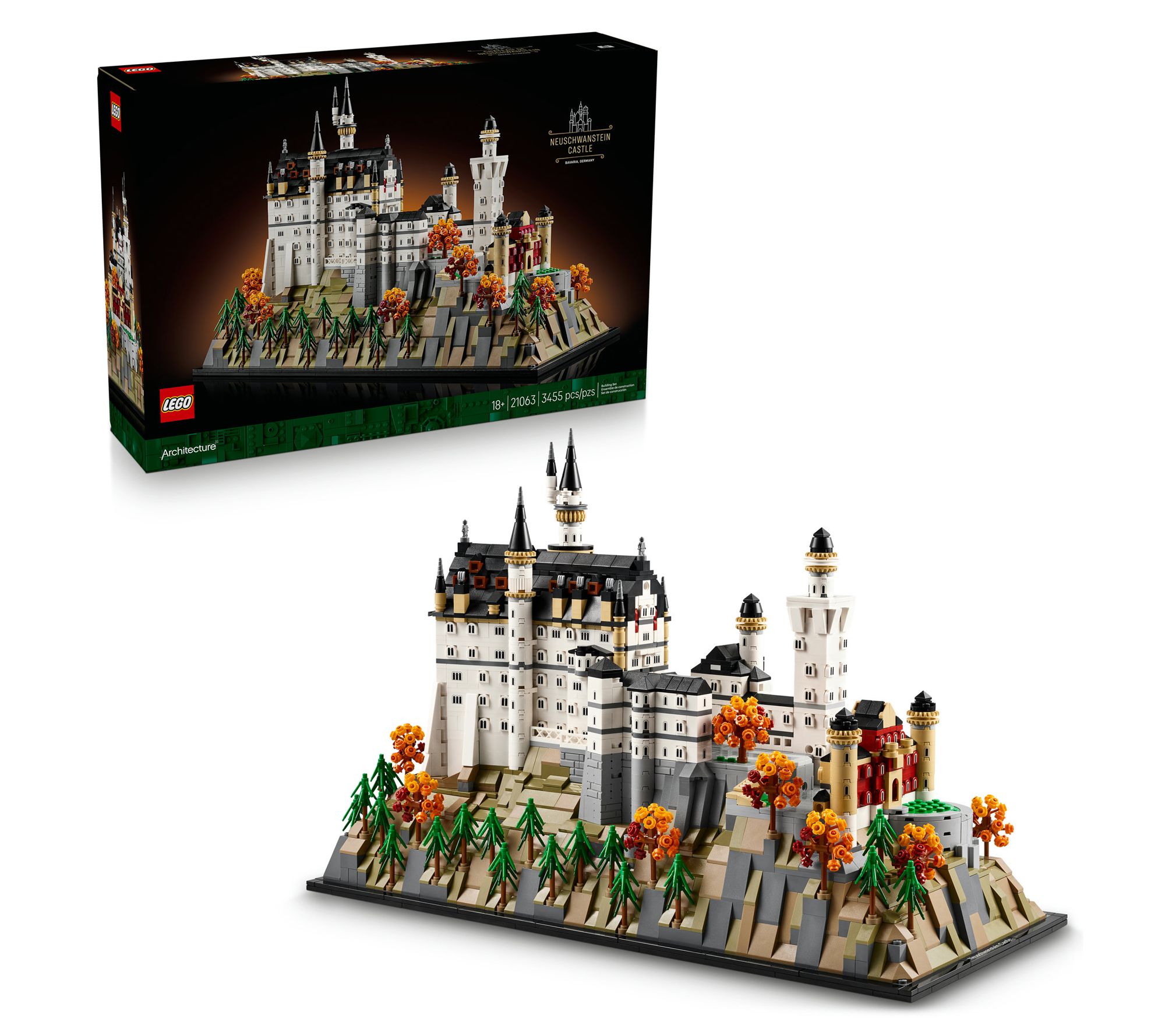 LEGO Architecture Neuschwanstein Castle Collectible Model Kit