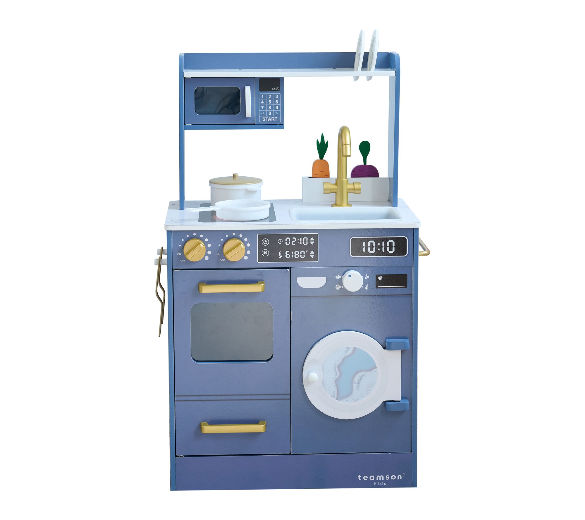 Teamson Kids Little Chef Lake Tahoe Wooden PlayKitchen/Washer