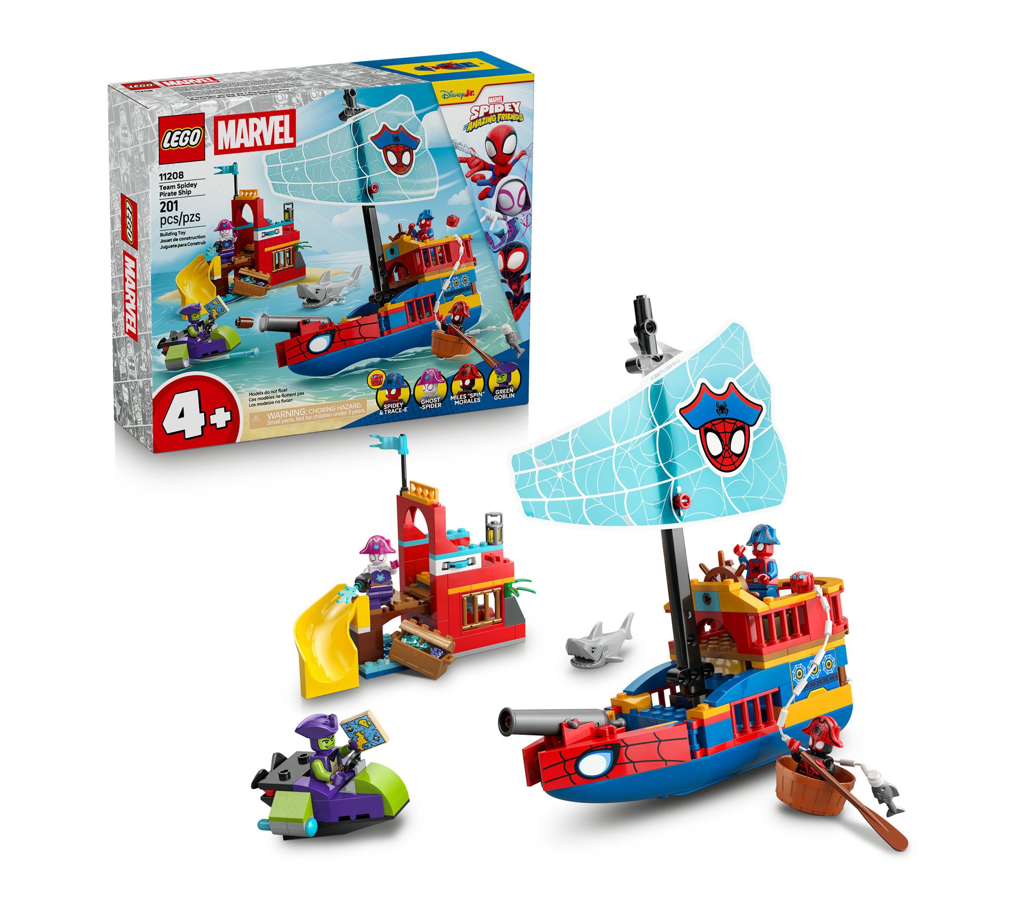 LEGO Marvel Spidey And His Amazing Friends TeamSpidey Pirate